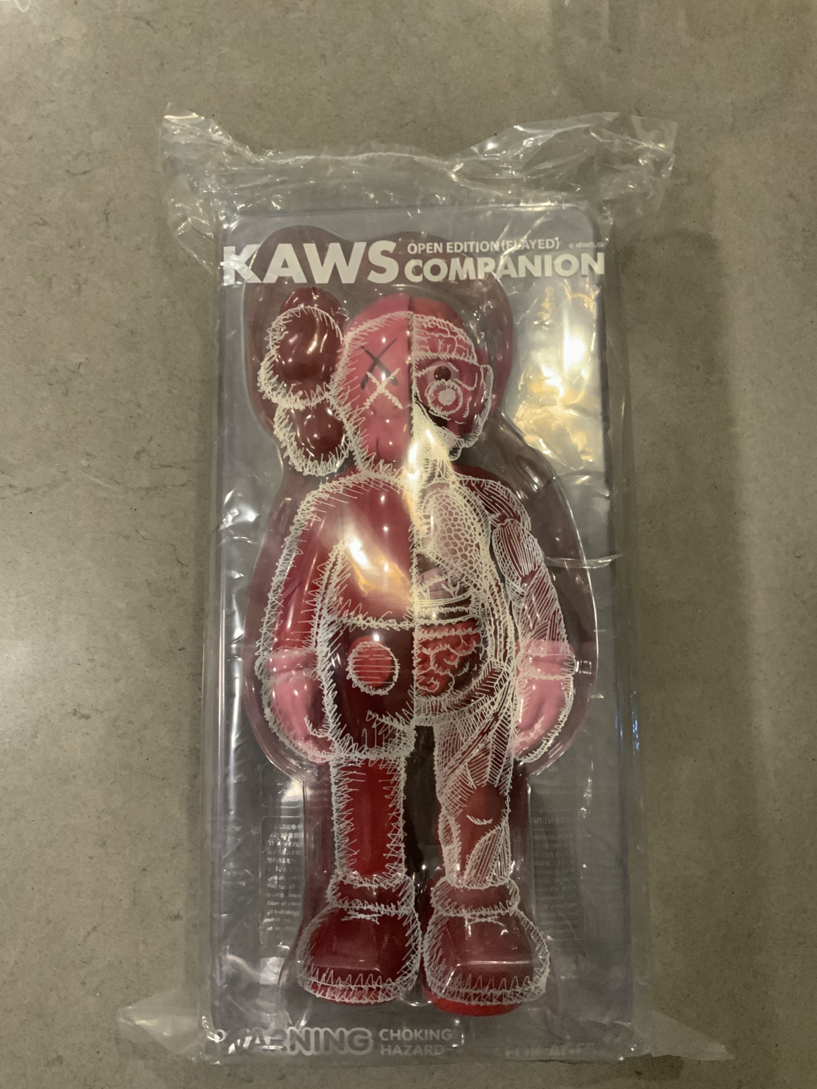 Kaws × Medicom Toy KAWS Blush Companion Flayed Open Edition Vinyl Figure Size ONE SIZE - 4 Thumbnail