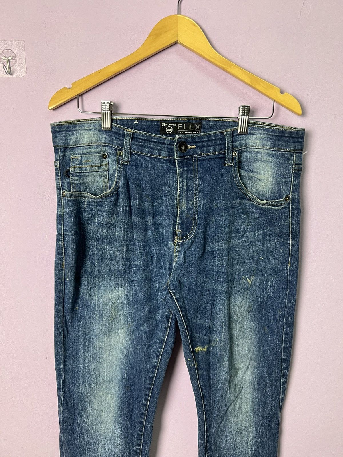 Southpole 🔥Vintage Southpole Stretchable Denim Size US 35 - 5 Thumbnail