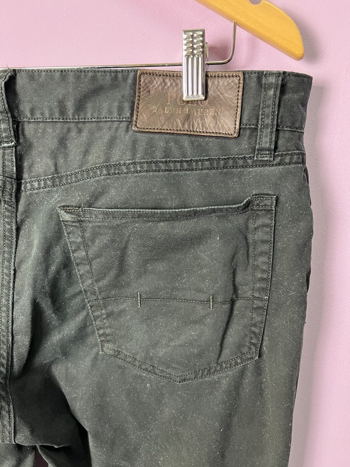 Polo Ralph Lauren 🔥Vintage Black Polo Ralph Lauren Denim Size US 36 / EU 52 - 13 Thumbnail