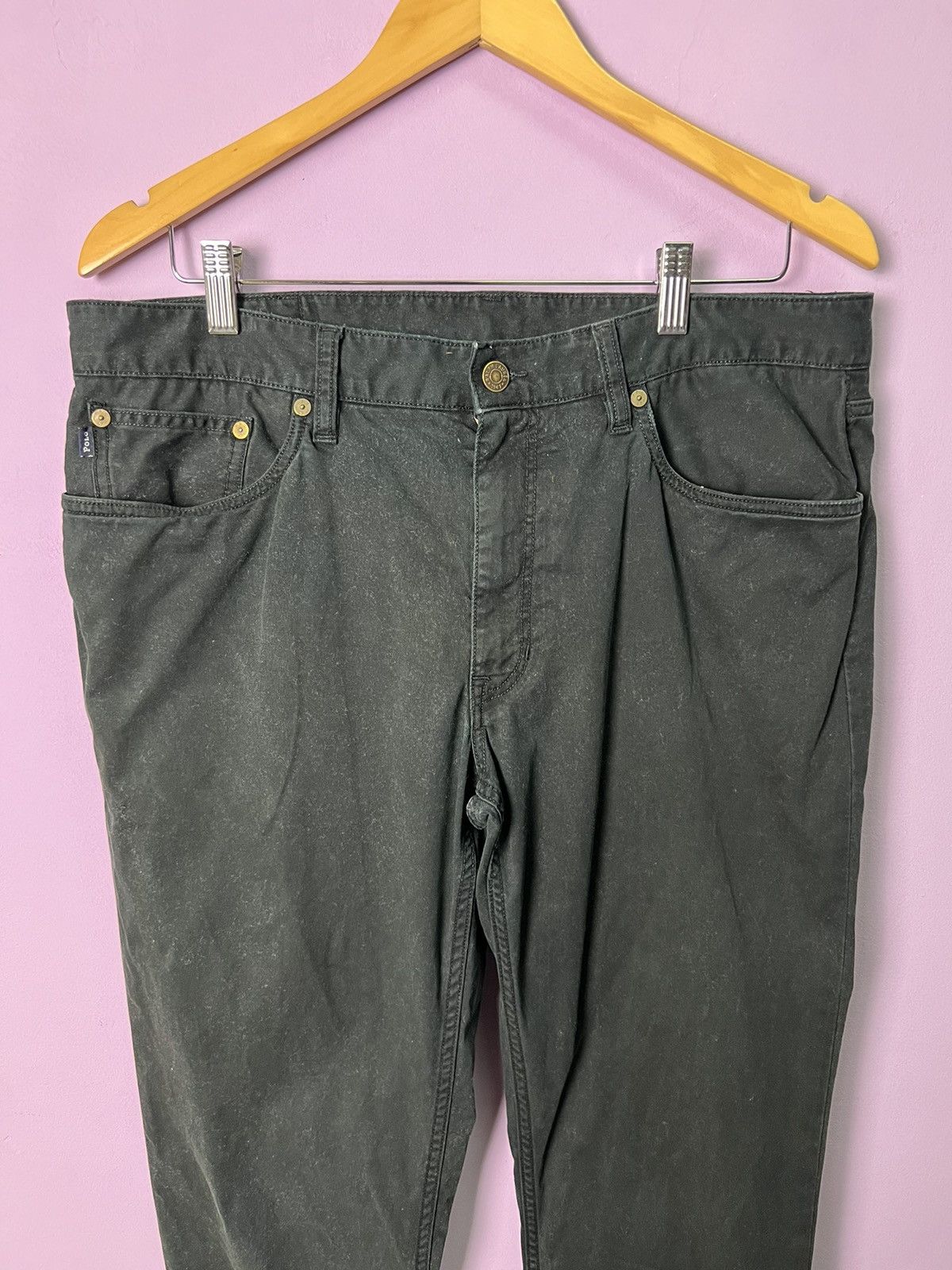 Polo Ralph Lauren 🔥Vintage Black Polo Ralph Lauren Denim Size US 36 / EU 52 - 5 Thumbnail