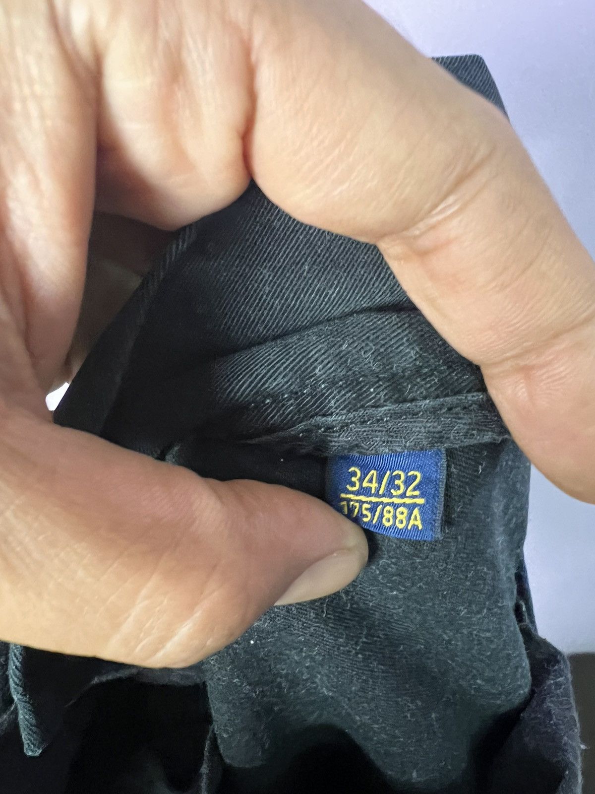 Polo Ralph Lauren 🔥Vintage Black Polo Ralph Lauren Denim Size US 36 / EU 52 - 21 Thumbnail