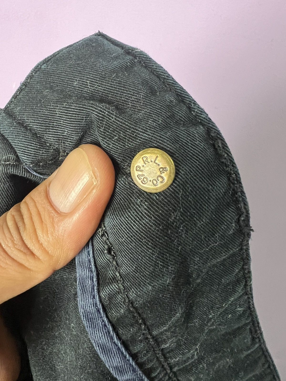 Polo Ralph Lauren 🔥Vintage Black Polo Ralph Lauren Denim Size US 36 / EU 52 - 18 Thumbnail