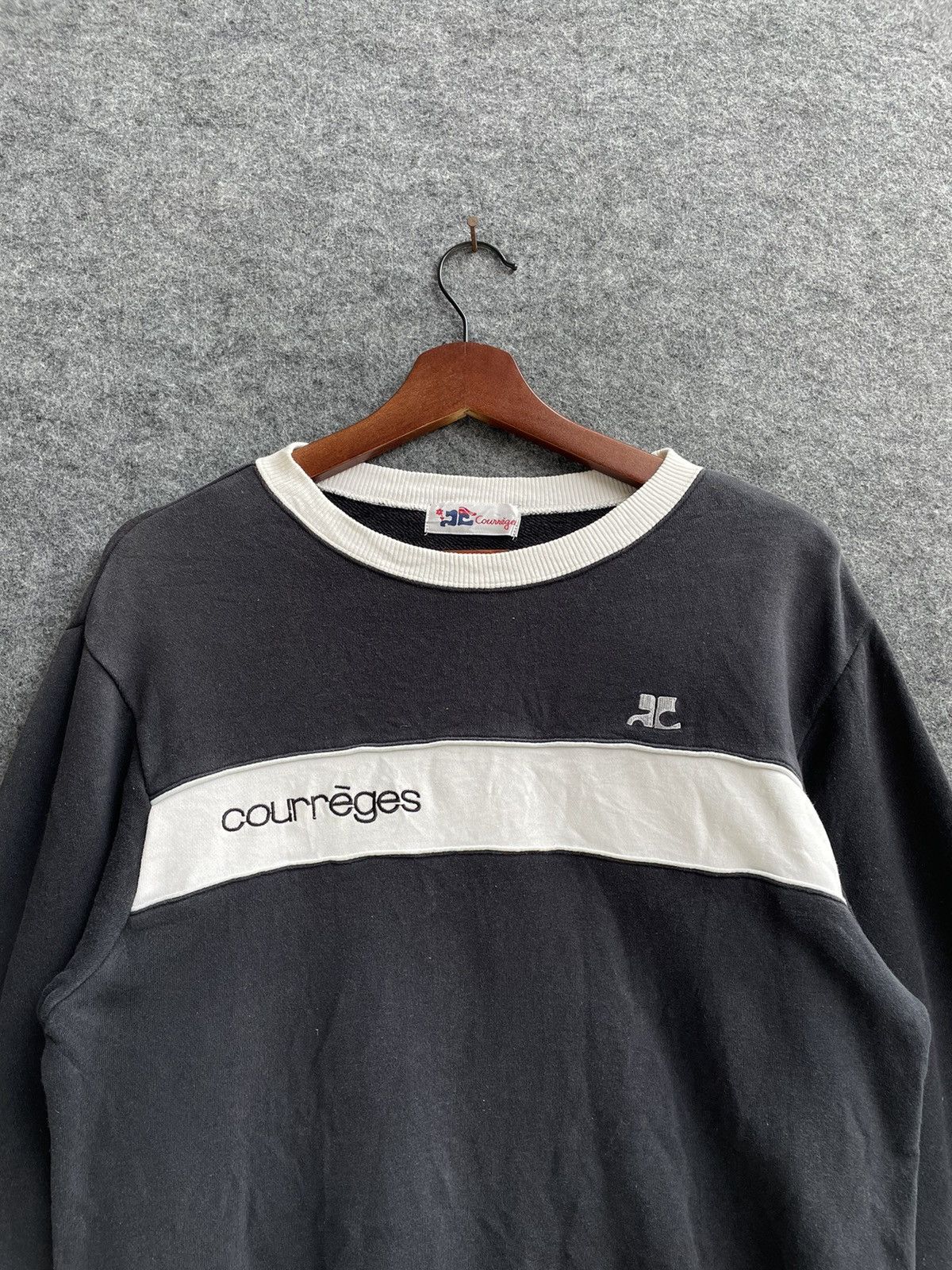 Andre Courreges × Courreges VINTAGE COURREGES SWEATSHIRT Size US S / EU 44-46 / 1 - 2 Thumbnail