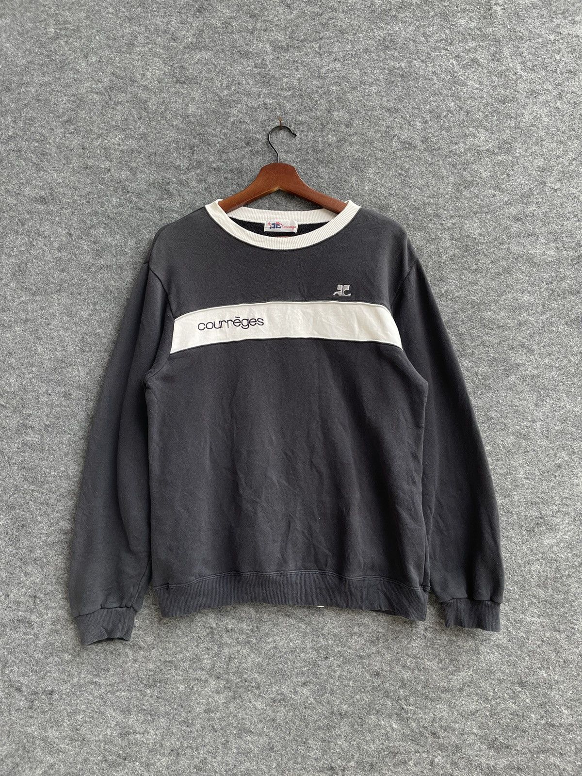 Andre Courreges × Courreges VINTAGE COURREGES SWEATSHIRT Size US S / EU 44-46 / 1 - 1 Thumbnail