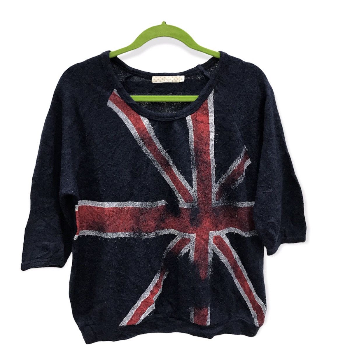 Japanese Brand Rare 🔥 Galyge Britain Flag 3/4 Sleeve Size US L / EU 52-54 / 3 - 1 Thumbnail