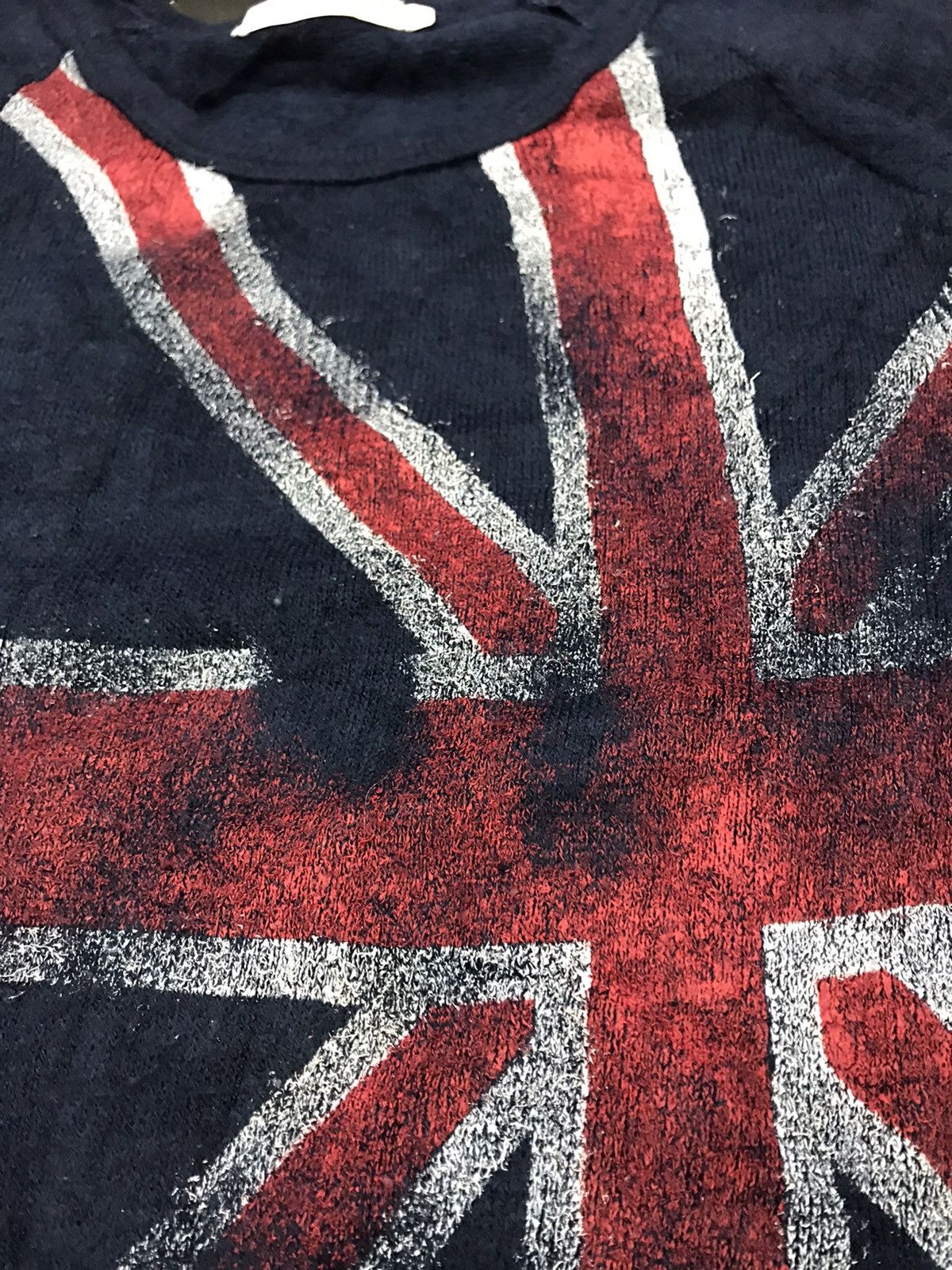 Japanese Brand Rare 🔥 Galyge Britain Flag 3/4 Sleeve Size US L / EU 52-54 / 3 - 7 Thumbnail