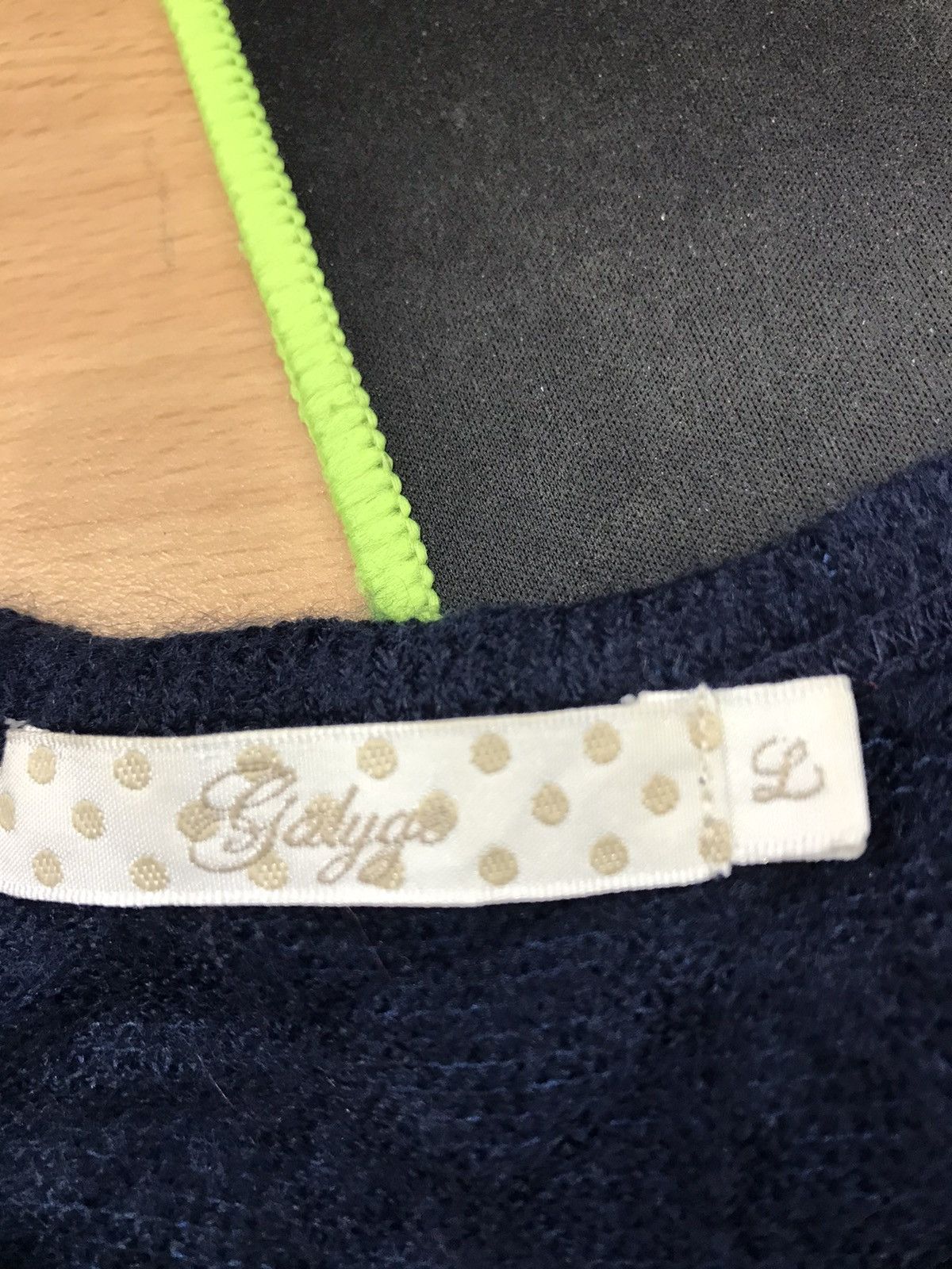 Japanese Brand Rare 🔥 Galyge Britain Flag 3/4 Sleeve Size US L / EU 52-54 / 3 - 15 Thumbnail