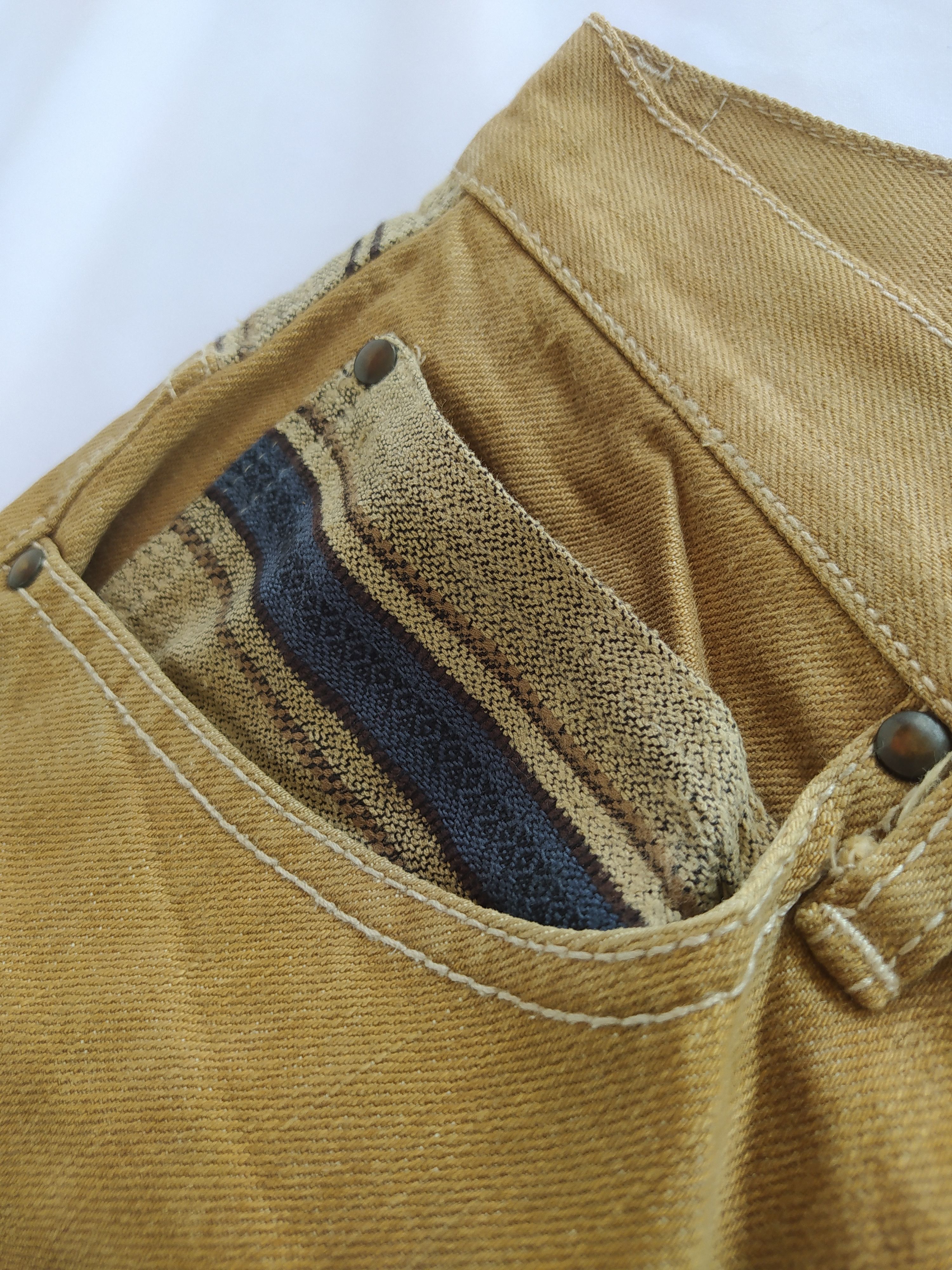 Japanese Brand × Native × Vintage Vintage concave attempt native jeans Size US 34 / EU 50 - 10 Thumbnail