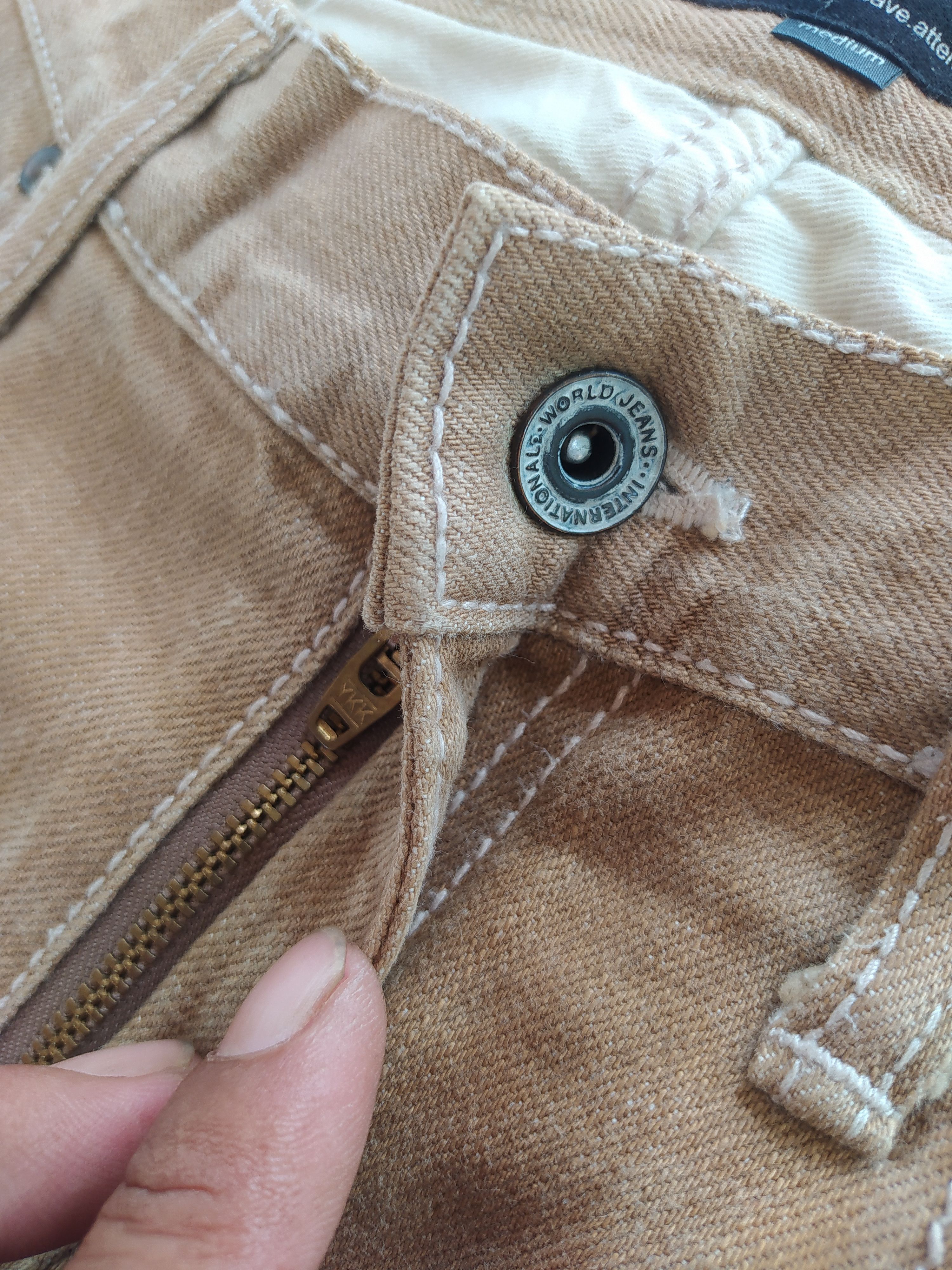 Japanese Brand × Native × Vintage Vintage concave attempt native jeans Size US 34 / EU 50 - 7 Thumbnail