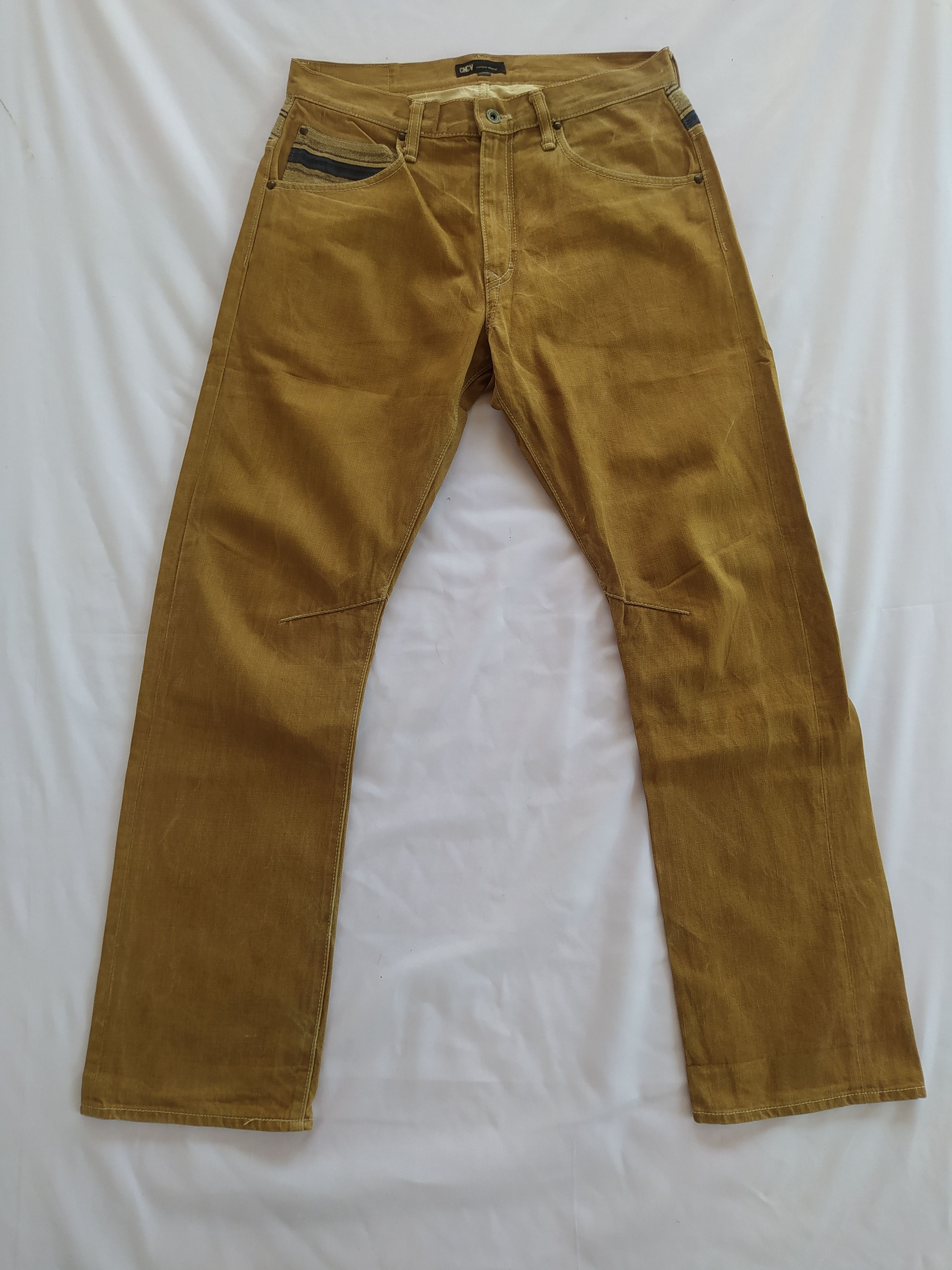 Japanese Brand × Native × Vintage Vintage concave attempt native jeans Size US 34 / EU 50 - 2 Thumbnail