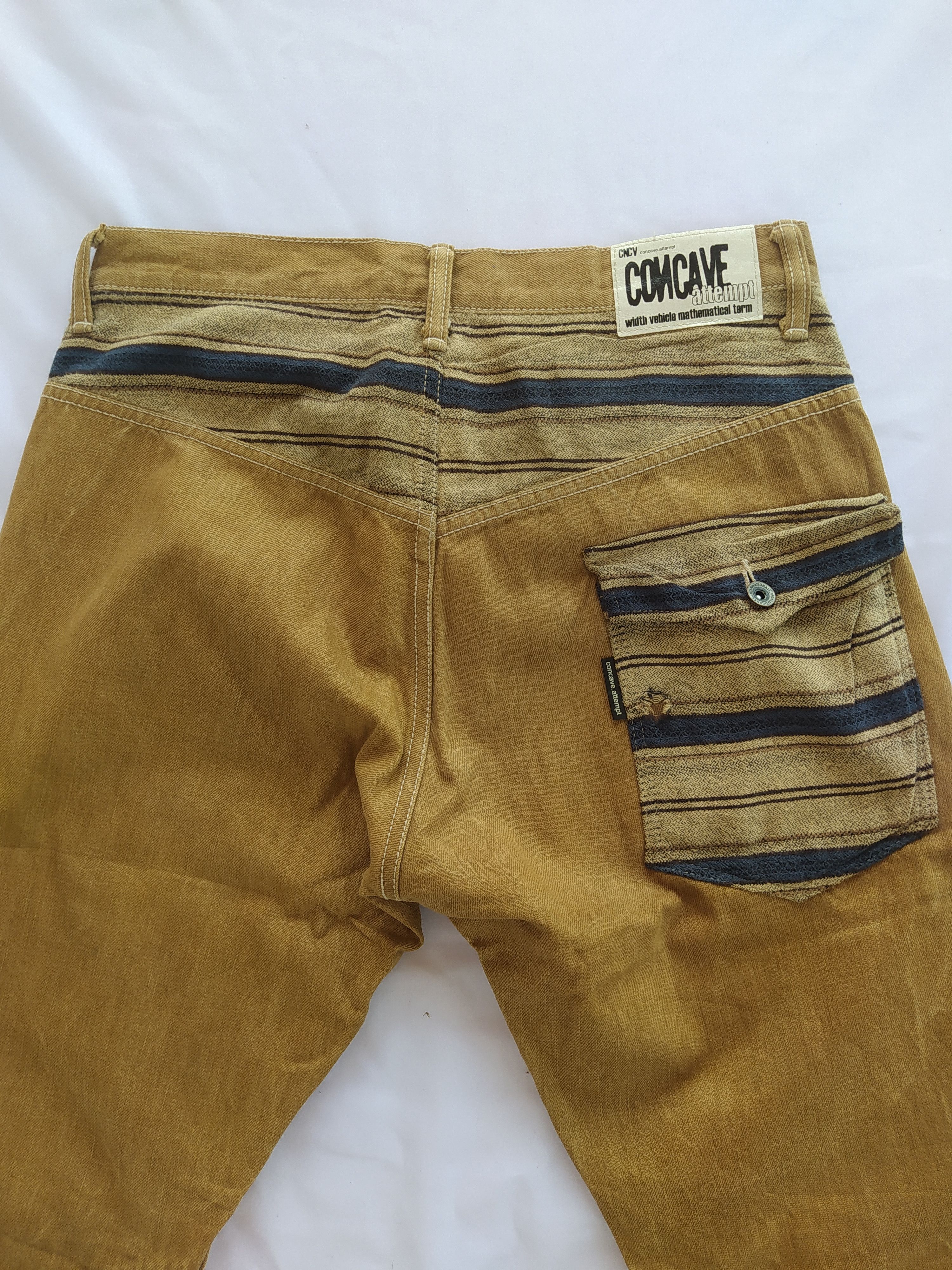 Japanese Brand × Native × Vintage Vintage concave attempt native jeans Size US 34 / EU 50 - 11 Thumbnail