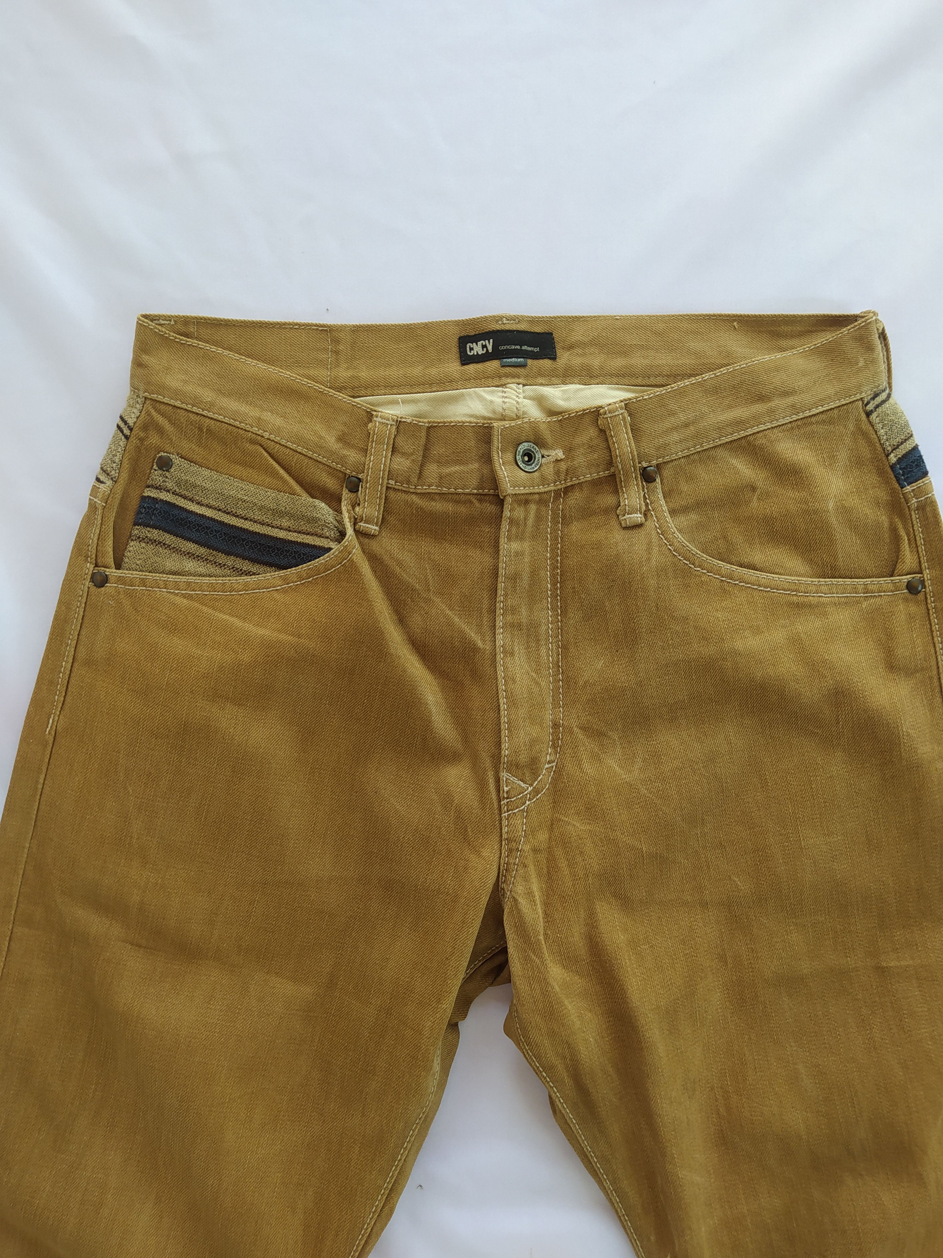 Japanese Brand × Native × Vintage Vintage concave attempt native jeans Size US 34 / EU 50 - 6 Thumbnail