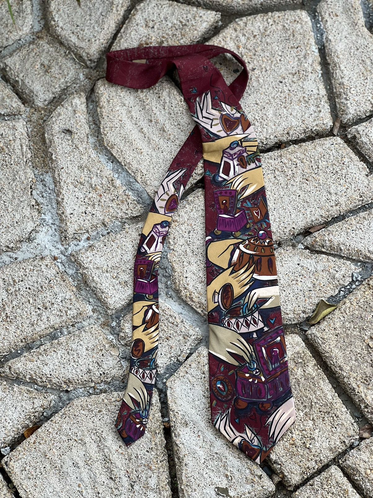 Band Tees 🔥Rare Vintage 91 The Beatles Tie Size ONE SIZE - 3 Thumbnail