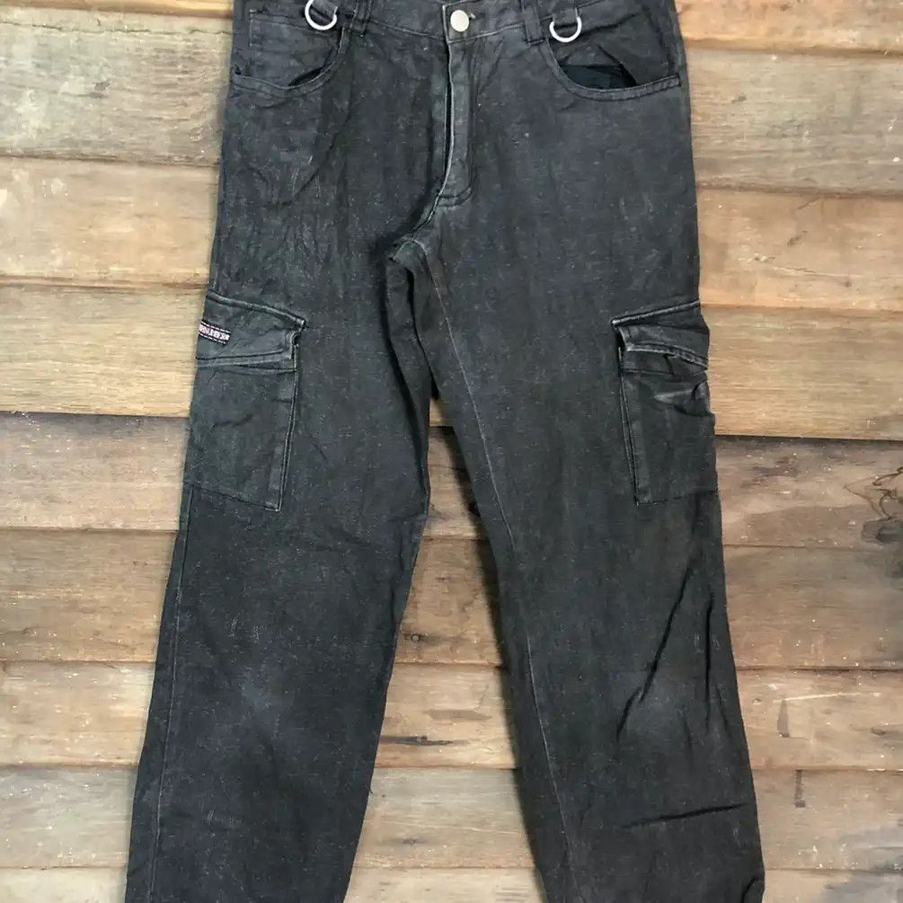 Japanese Brand DLL Slash Number Black Multipocket Pants #c1258 Size US 26 / EU 42 - 12 Thumbnail
