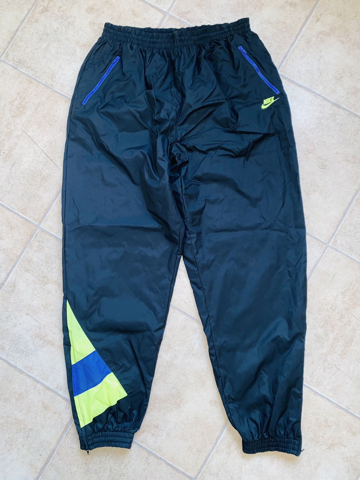 image of Made In USA x Nike 90's Track Pants Jordan International Tn Cav Empt Supreme in Black (Size 34)