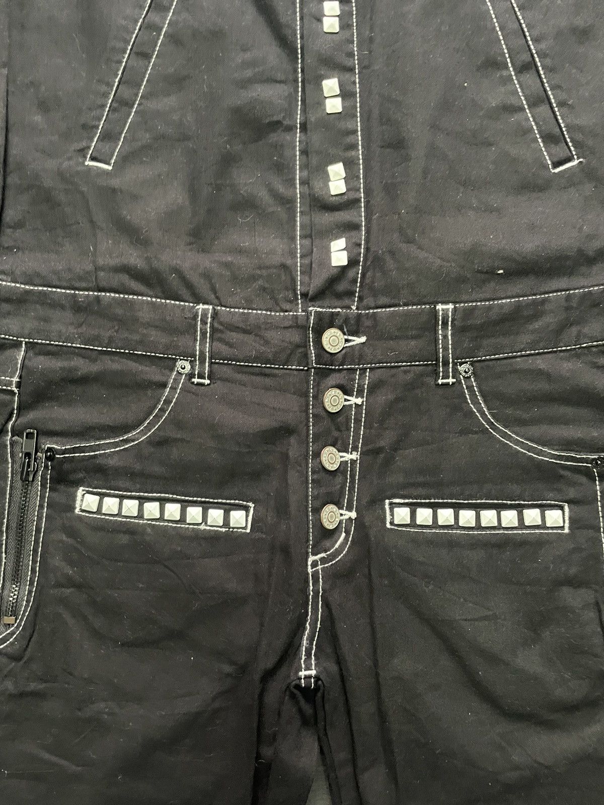 Japanese Brand Candy Stripper Punkers Overall Size 36" / US 14 / IT 50 - 12 Thumbnail