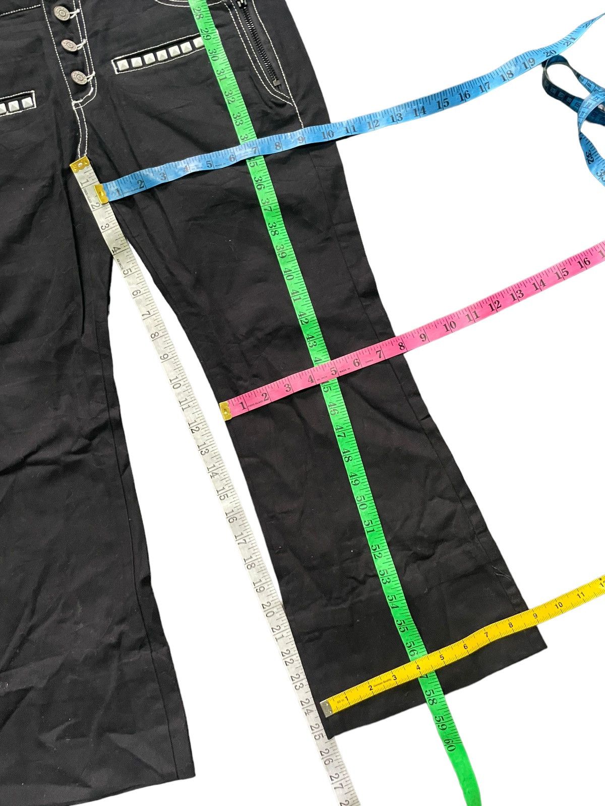 Japanese Brand Candy Stripper Punkers Overall Size 36" / US 14 / IT 50 - 14 Thumbnail