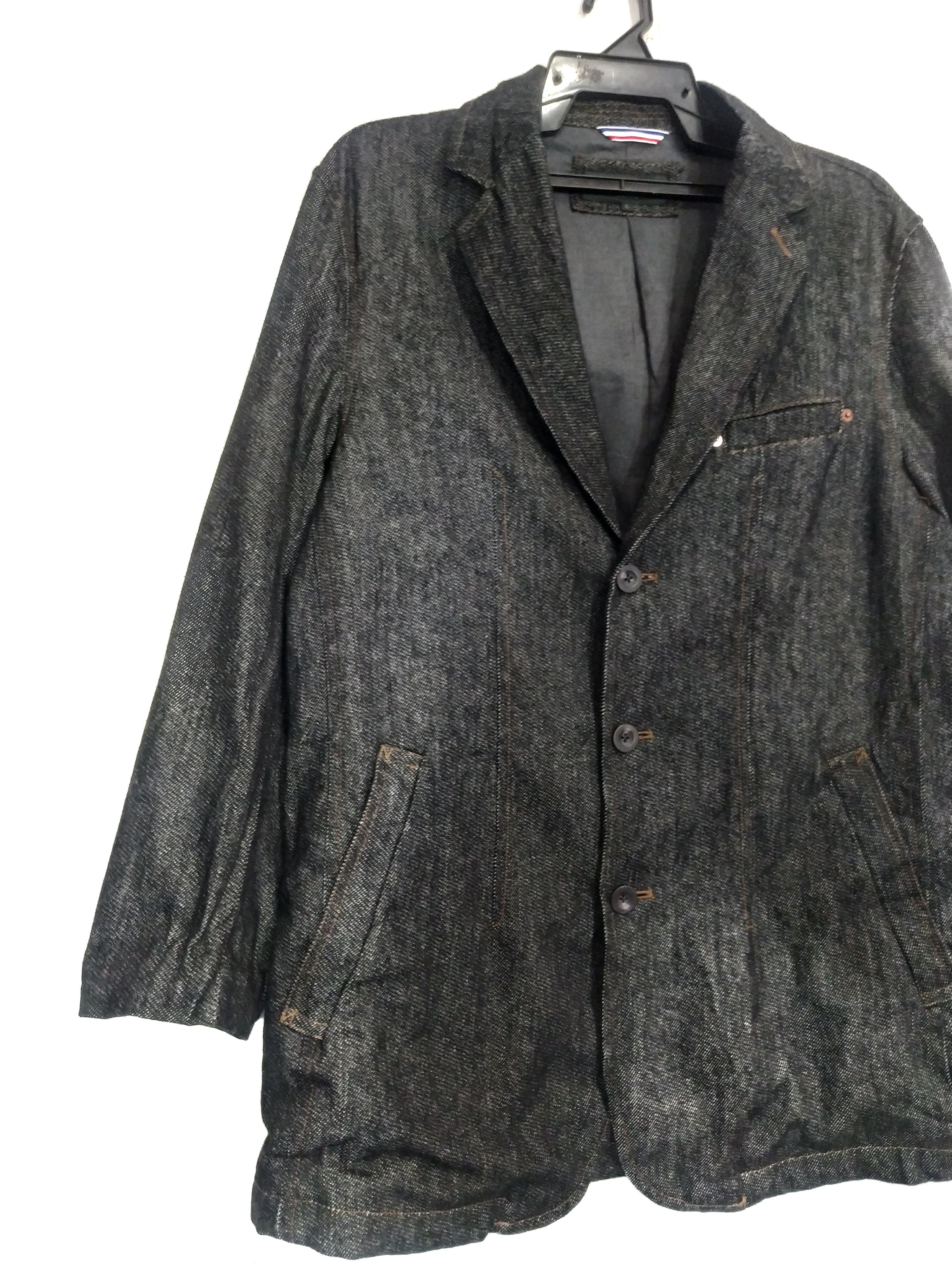 Designer × Japanese Brand Japanese brand X Yin & Yang Jeans Denim Jacket Size US L / EU 52-54 / 3 - 4 Thumbnail