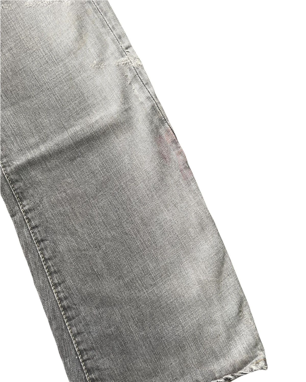 Japanese Brand Vintage Aka Nappie Hills Graphite Faded Wash Denim Size US 31 - 4 Thumbnail
