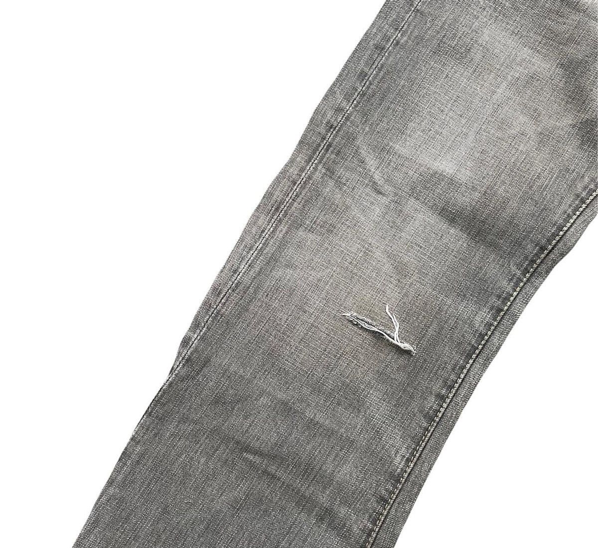 Japanese Brand Vintage Aka Nappie Hills Graphite Faded Wash Denim Size US 31 - 3 Thumbnail