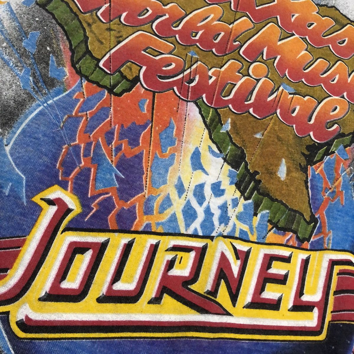Band Tees Vintage 1982 Journey Band Tee Size US S / EU 44-46 / 1 - 3 Thumbnail
