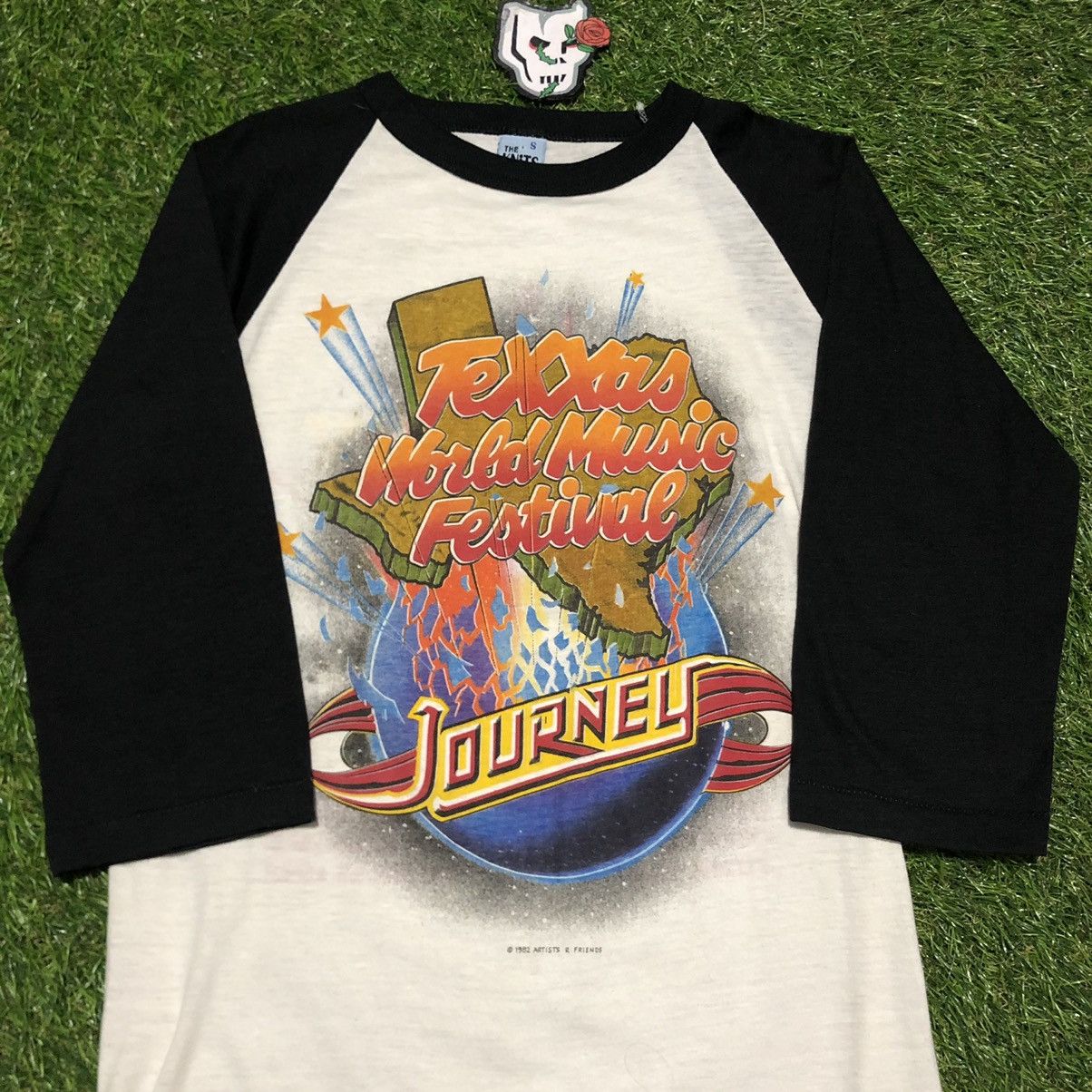 Band Tees Vintage 1982 Journey Band Tee Size US S / EU 44-46 / 1 - 1 Thumbnail