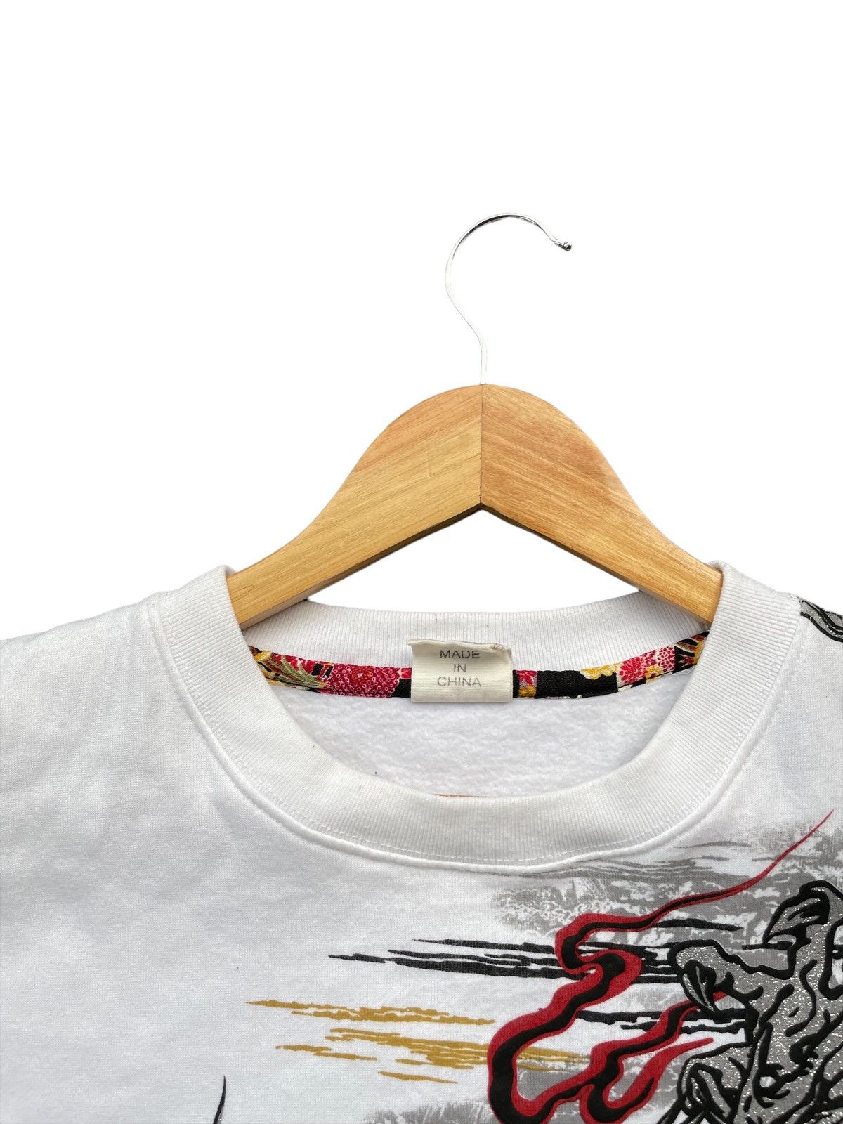 Japanese Brand Sukajan Dragon Crewneck Size US XL / EU 56 / 4 - 9 Thumbnail