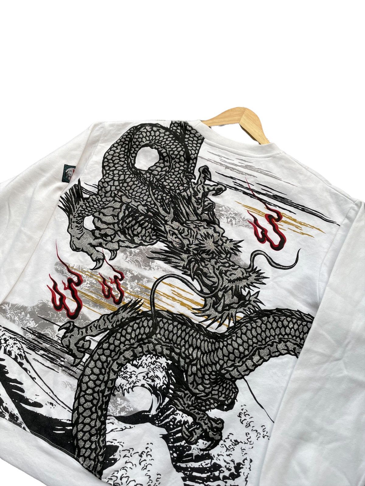 Japanese Brand Sukajan Dragon Crewneck Size US XL / EU 56 / 4 - 10 Thumbnail