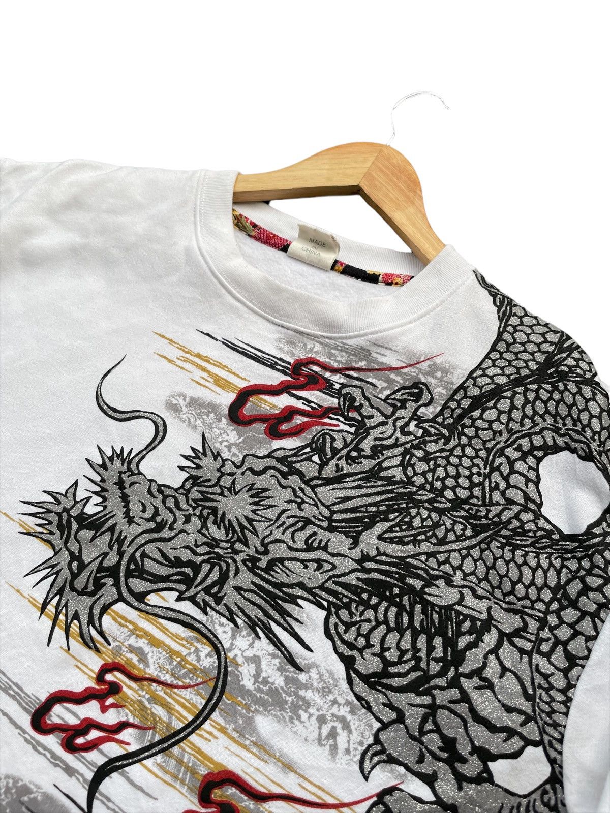 Japanese Brand Sukajan Dragon Crewneck Size US XL / EU 56 / 4 - 8 Thumbnail