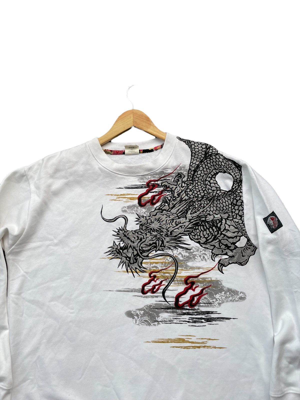 Japanese Brand Sukajan Dragon Crewneck Size US XL / EU 56 / 4 - 6 Thumbnail