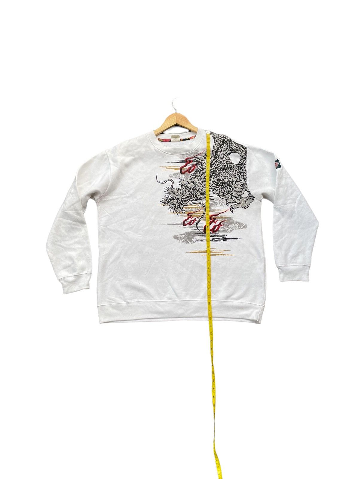 Japanese Brand Sukajan Dragon Crewneck Size US XL / EU 56 / 4 - 4 Thumbnail