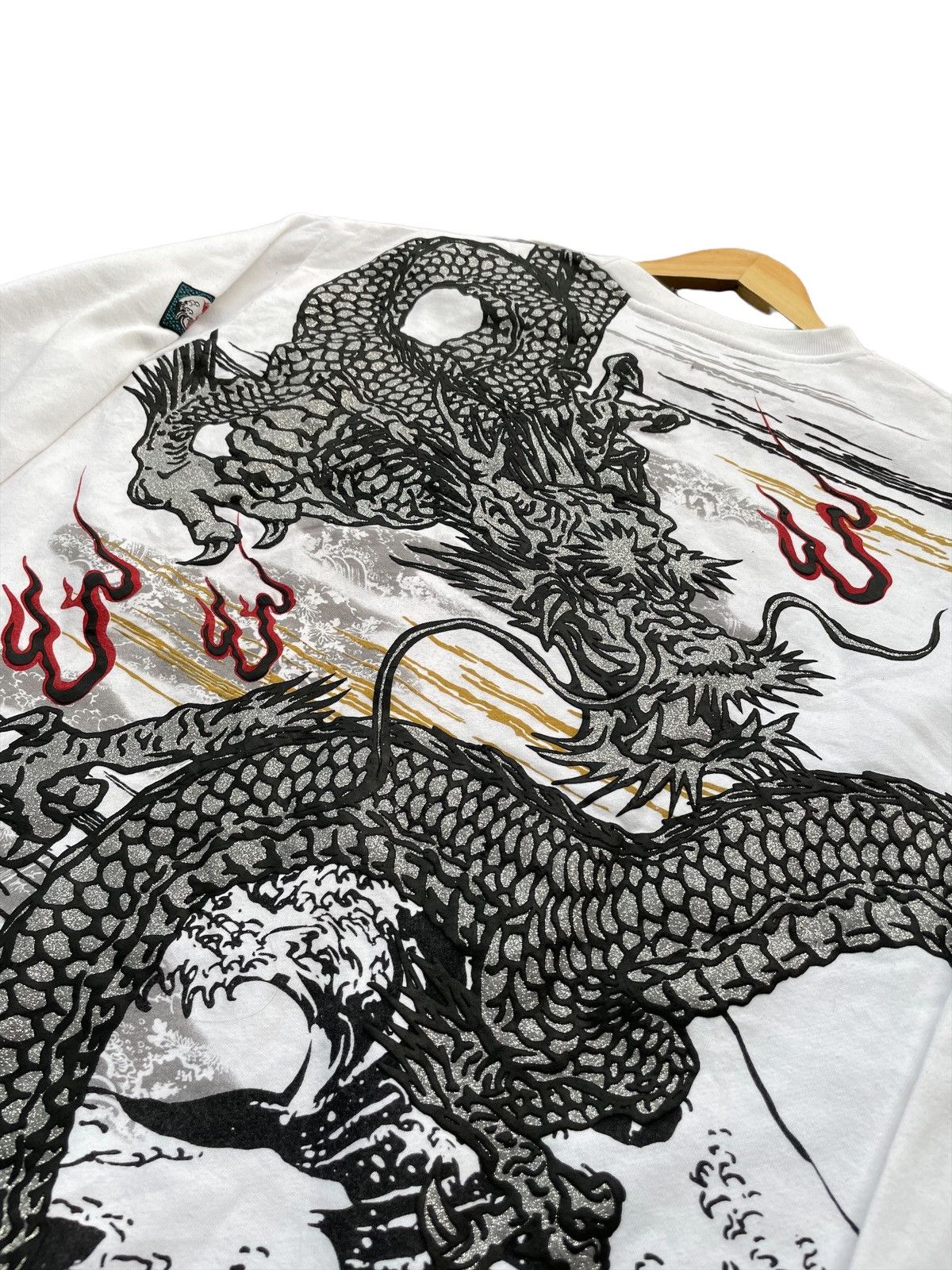 Japanese Brand Sukajan Dragon Crewneck Size US XL / EU 56 / 4 - 11 Thumbnail