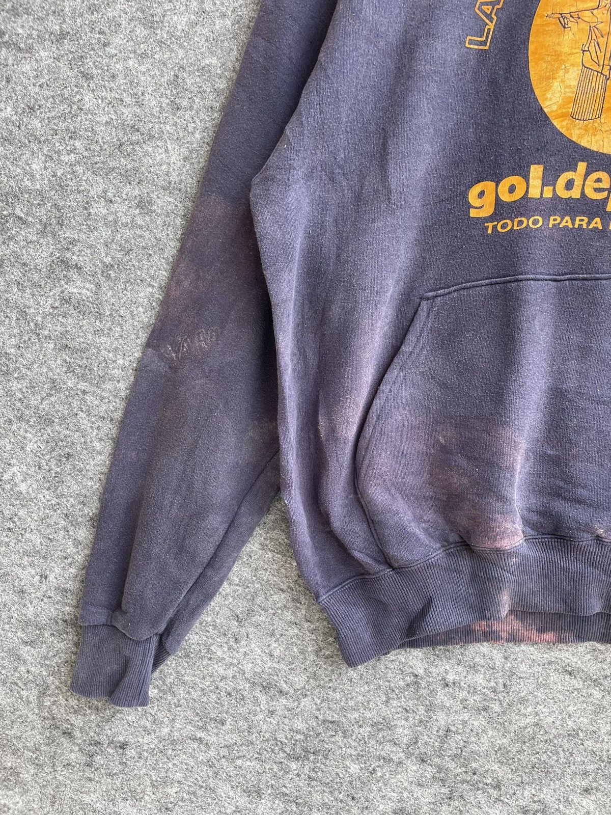 Vintage NATURALLY AGED GOL. DEPORTES HOODIE Size US M / EU 48-50 / 2 - 6 Thumbnail