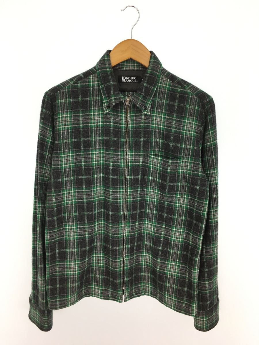 Hysteric Glamour Zip-up Wool Nell Shirt Size US M / EU 48-50 / 2 - 1 Thumbnail