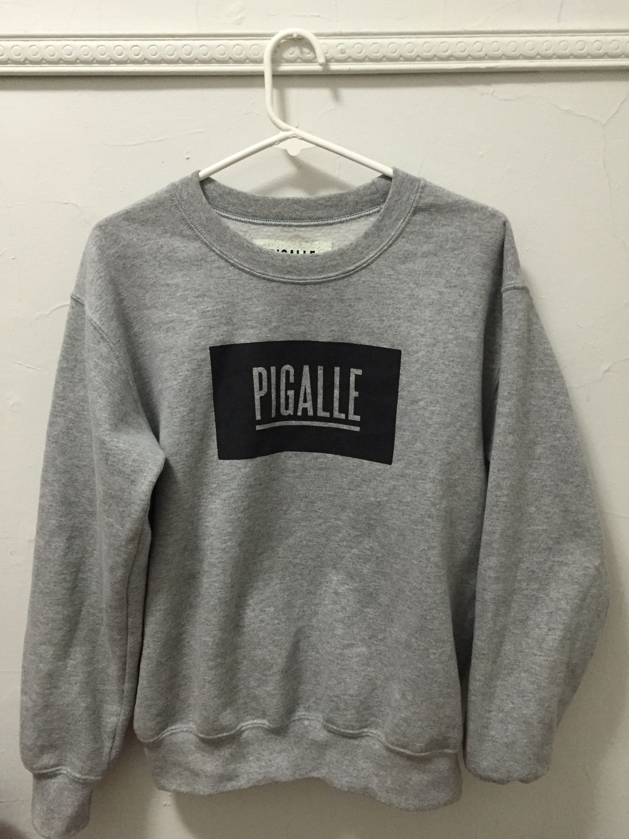 PIGALLE Box Logo Crewneck Sweater 2024