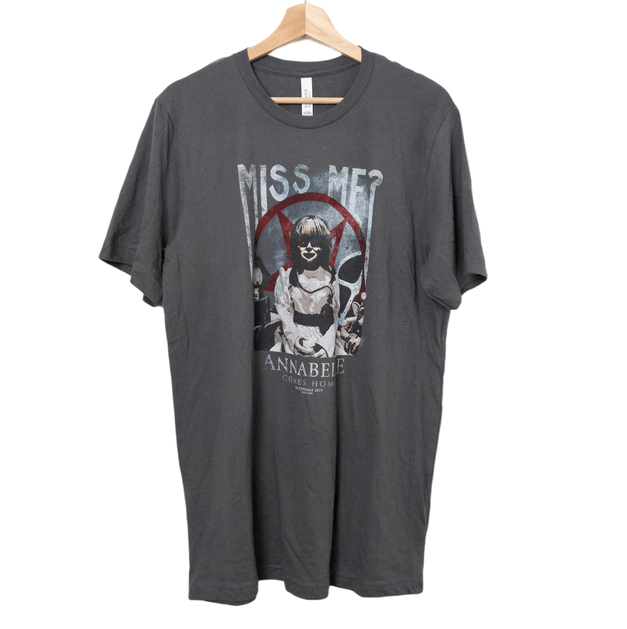 Vintage Annabelle Comes Home Horror Movie Promo Tee Size US L / EU 52-54 / 3 - 1 Thumbnail