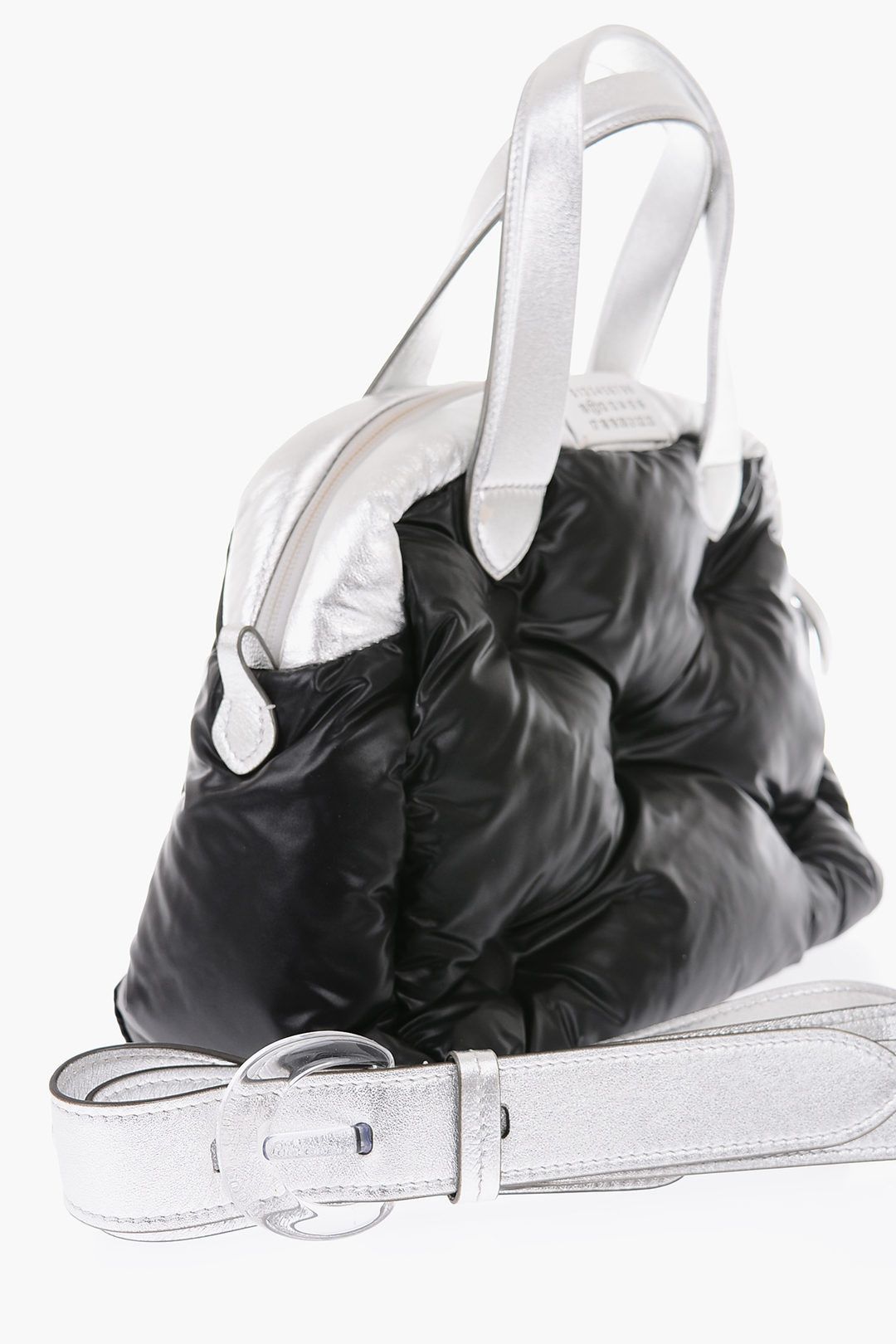 Maison Margiela Handbag in Black & Silver Size ONE SIZE - 3 Thumbnail