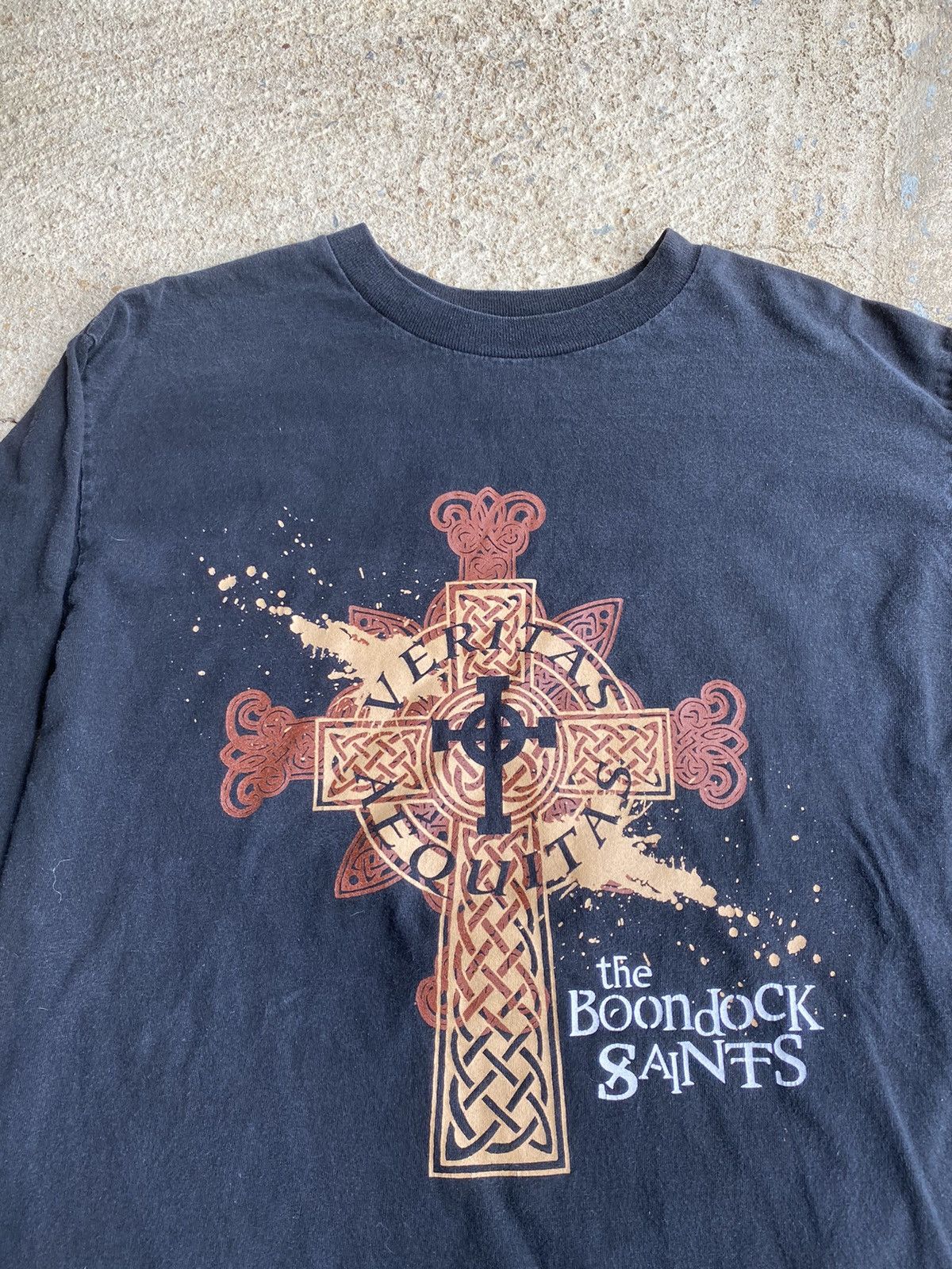 Japanese Brand × Vintage Vintage Y2K Boondock Saints Cross Affliction Shirt Size US M / EU 48-50 / 2 - 2 Thumbnail