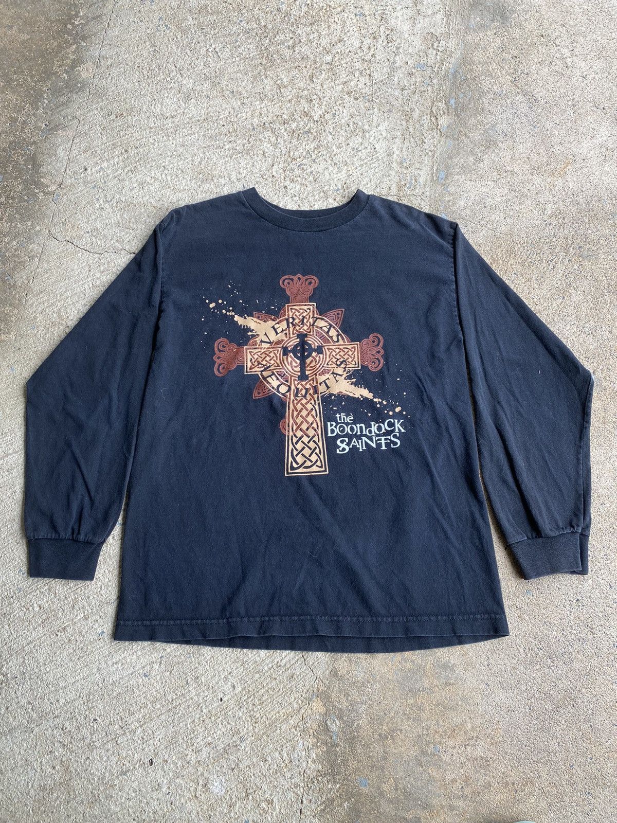Japanese Brand × Vintage Vintage Y2K Boondock Saints Cross Affliction Shirt Size US M / EU 48-50 / 2 - 1 Thumbnail