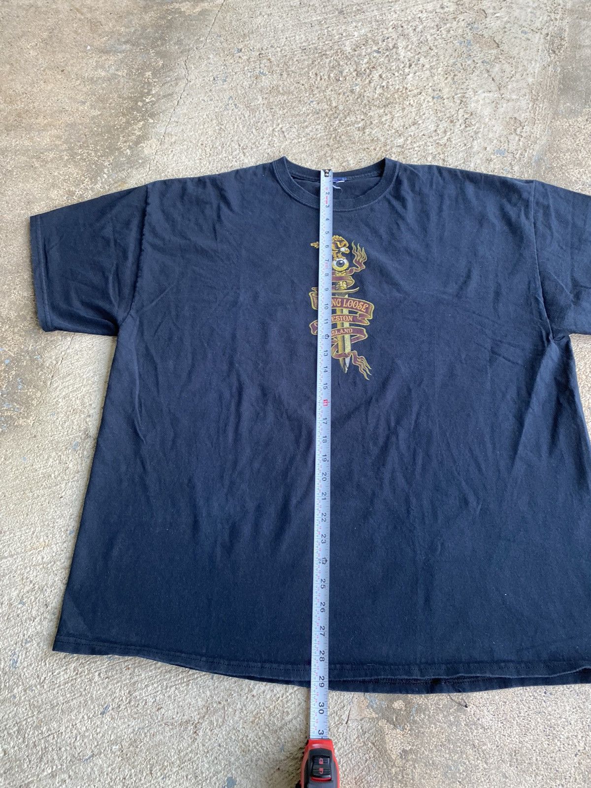 Japanese Brand × Vintage Vintage Y2K Hang Loose Surf Skate Tattoo Shirt Size US XL / EU 56 / 4 - 6 Thumbnail