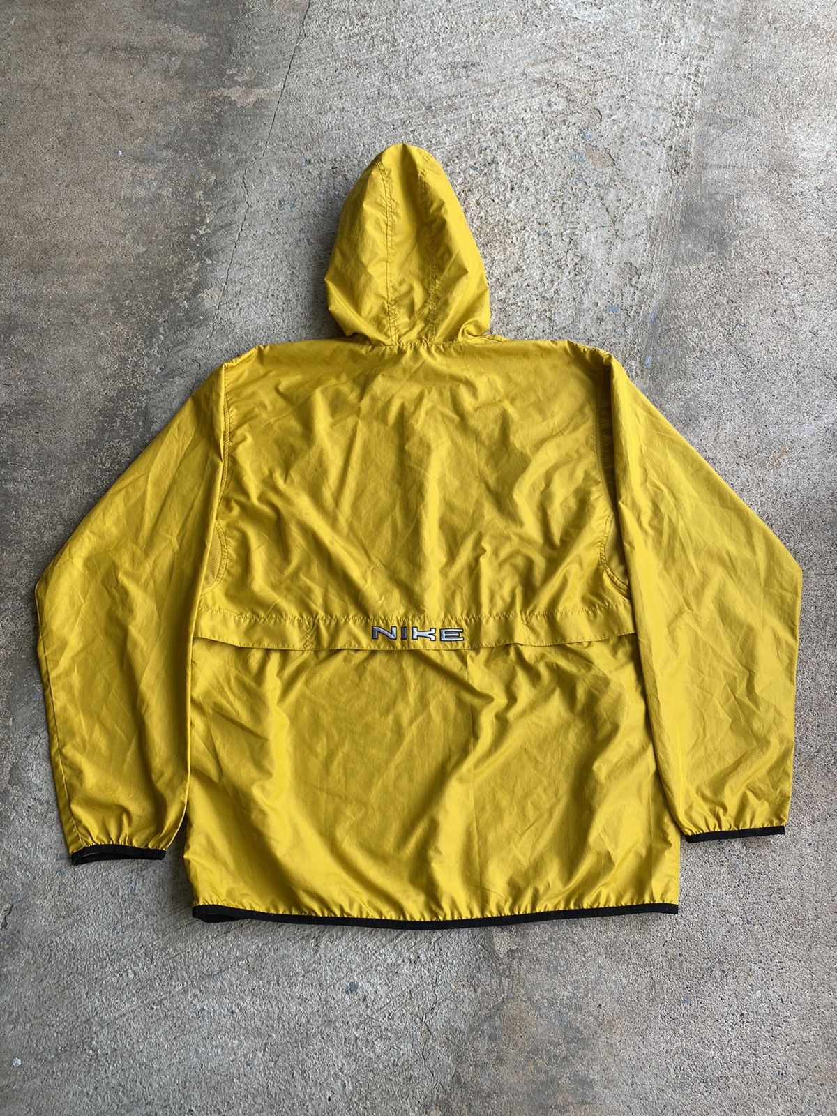 Nike × Vintage Vintage Y2K Nike Half Zip Pullover Gorp Yellow Windbreaker Size US XL / EU 56 / 4 - 7 Thumbnail