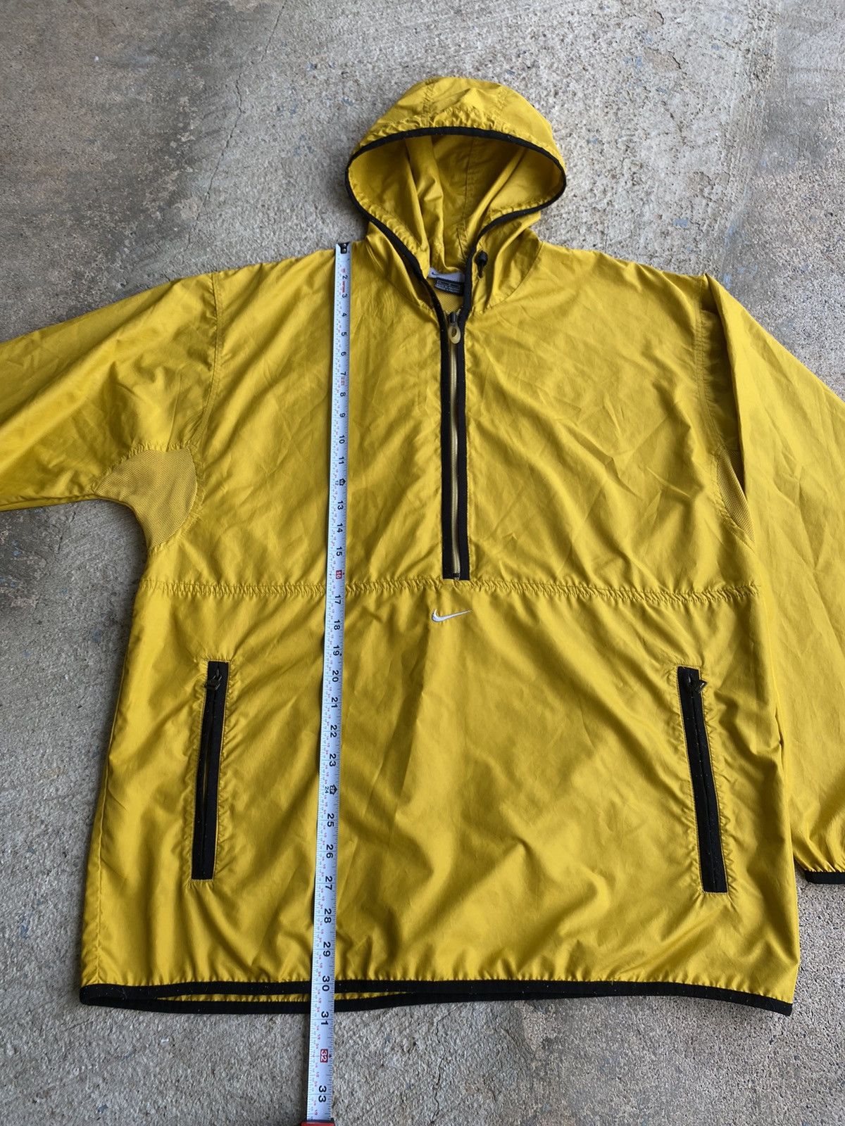 Nike × Vintage Vintage Y2K Nike Half Zip Pullover Gorp Yellow Windbreaker Size US XL / EU 56 / 4 - 9 Thumbnail