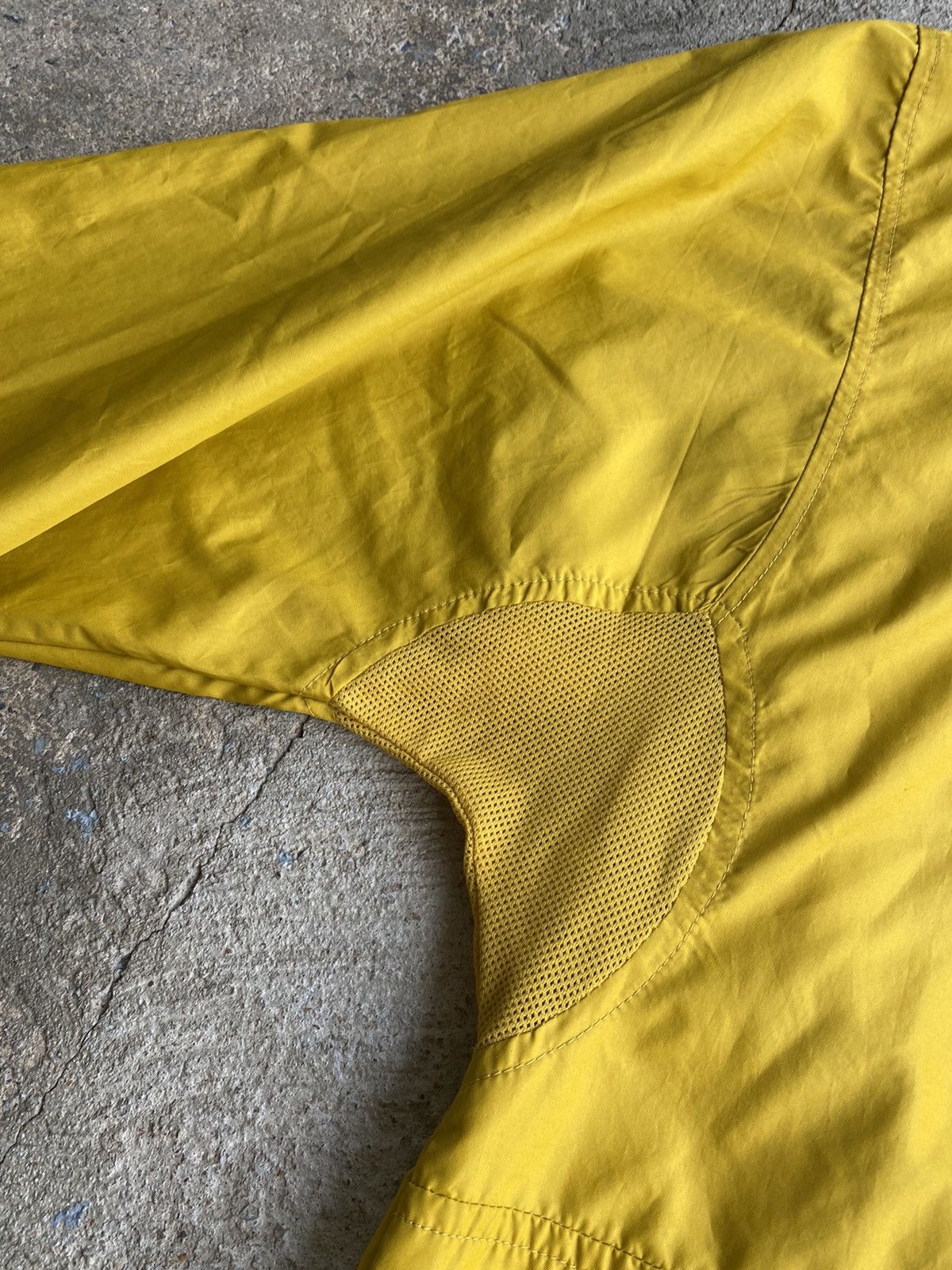 Nike × Vintage Vintage Y2K Nike Half Zip Pullover Gorp Yellow Windbreaker Size US XL / EU 56 / 4 - 4 Thumbnail