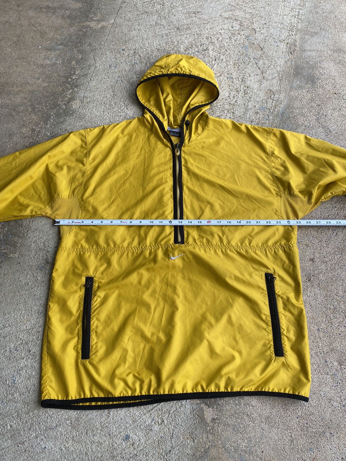 Nike × Vintage Vintage Y2K Nike Half Zip Pullover Gorp Yellow Windbreaker Size US XL / EU 56 / 4 - 10 Thumbnail