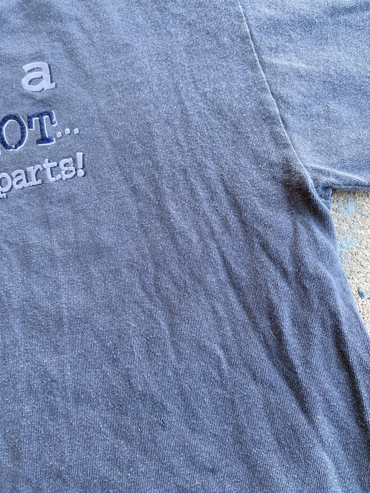 Japanese Brand × Vintage Vintage Y2K Novelty Saying Funny Distressed Shirt Size US M / EU 48-50 / 2 - 5 Thumbnail