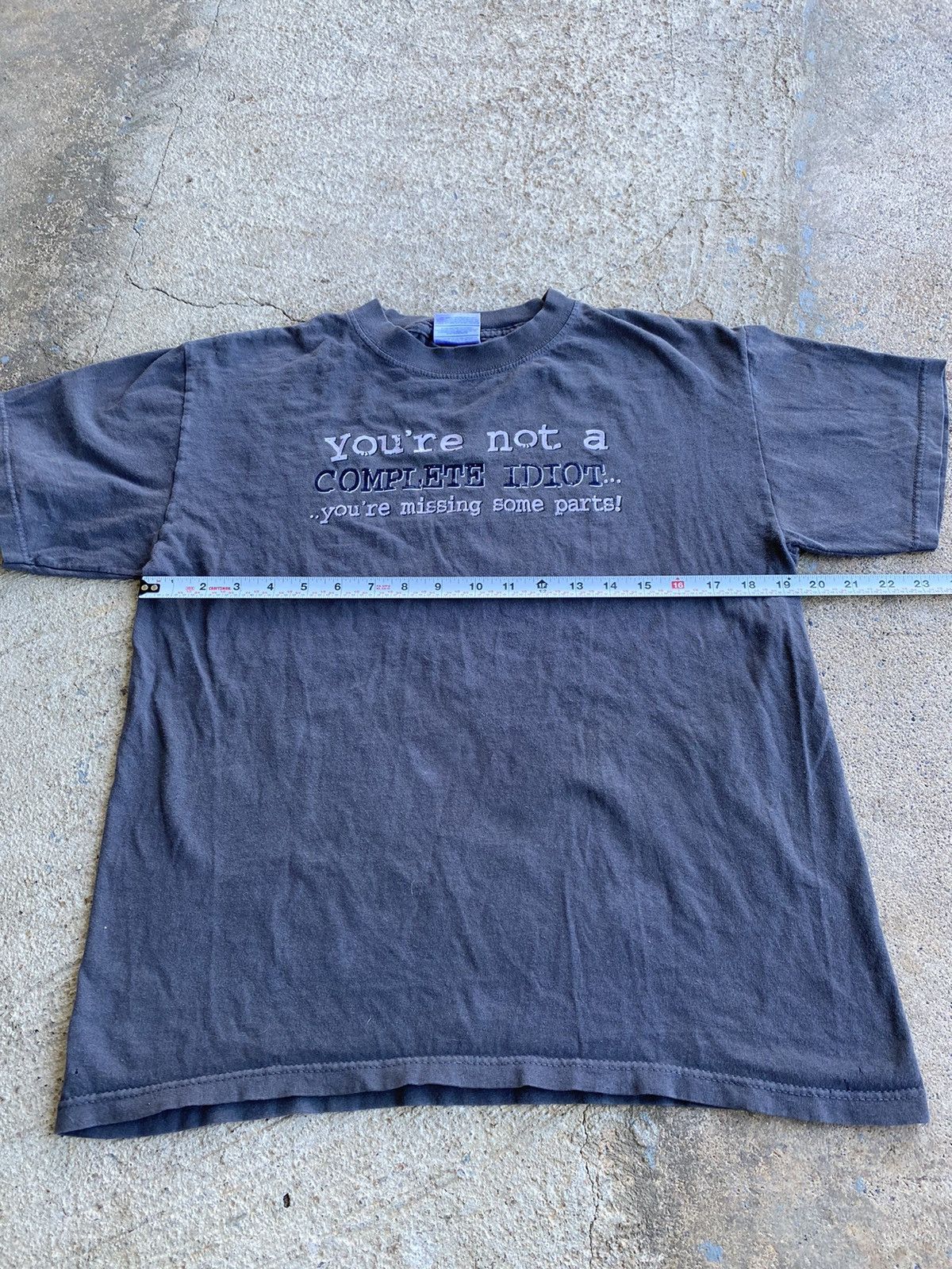 Japanese Brand × Vintage Vintage Y2K Novelty Saying Funny Distressed Shirt Size US M / EU 48-50 / 2 - 13 Thumbnail
