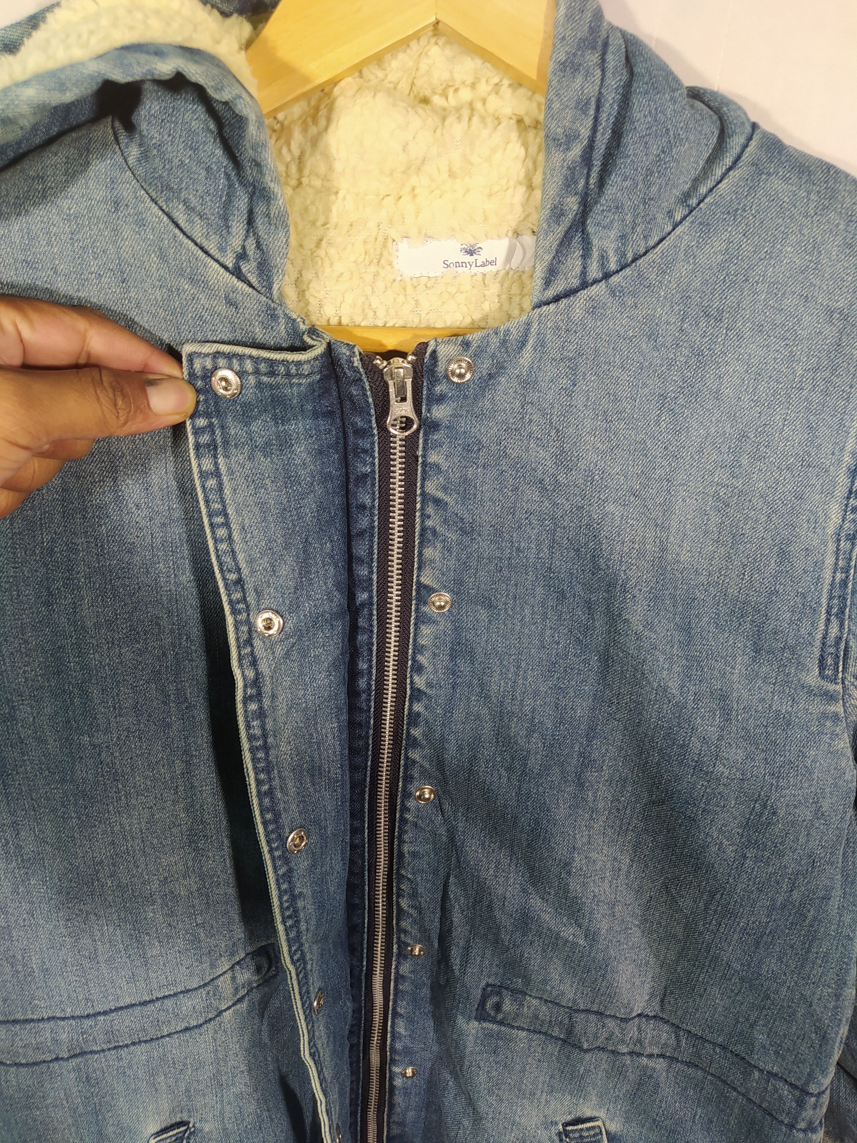Japanese Brand × URBAN RESEARCH DOORS Urban research denim lining sherpa parkas Size US S / EU 44-46 / 1 - 7 Thumbnail