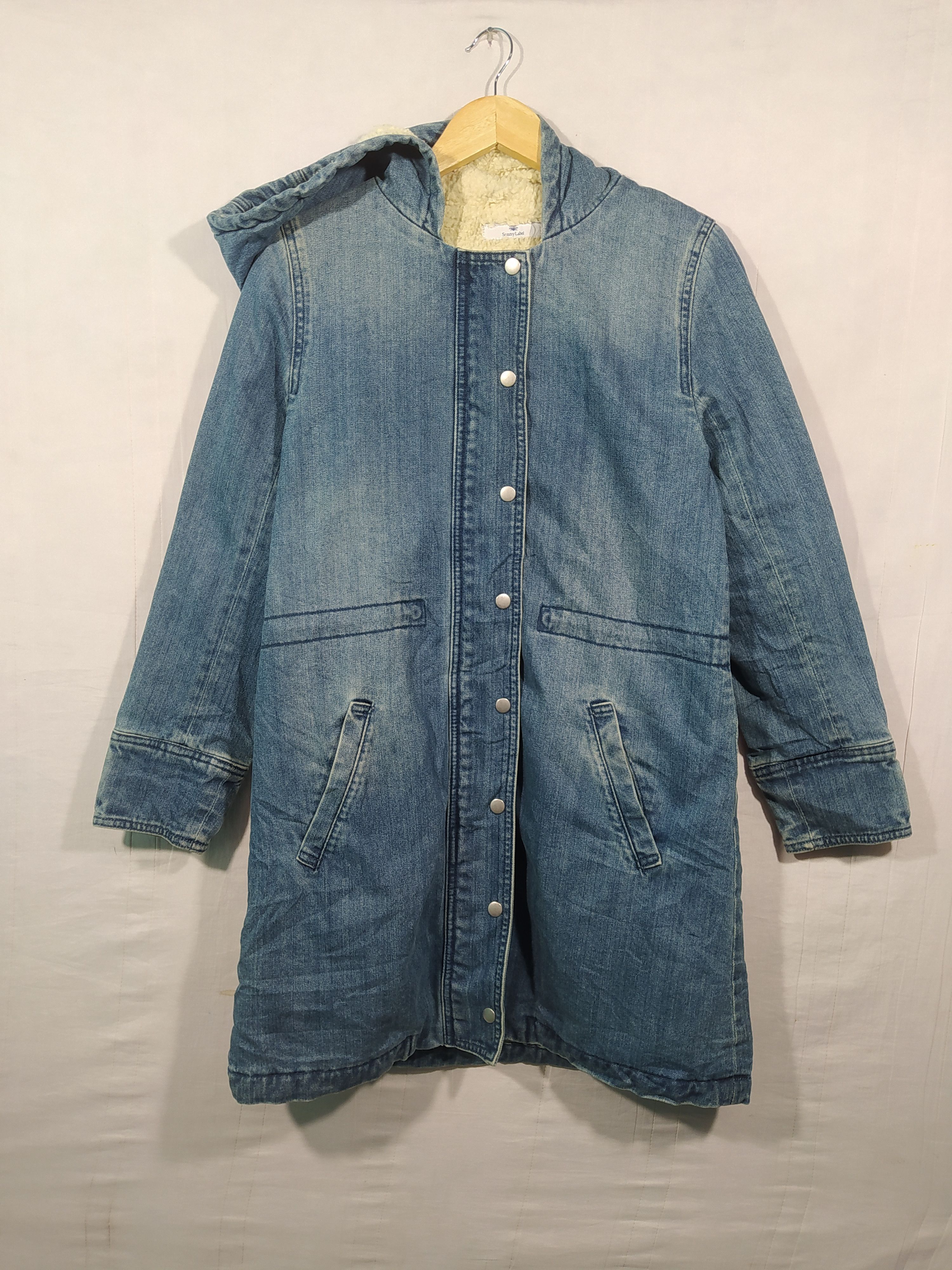 Japanese Brand × URBAN RESEARCH DOORS Urban research denim lining sherpa parkas Size US S / EU 44-46 / 1 - 2 Thumbnail