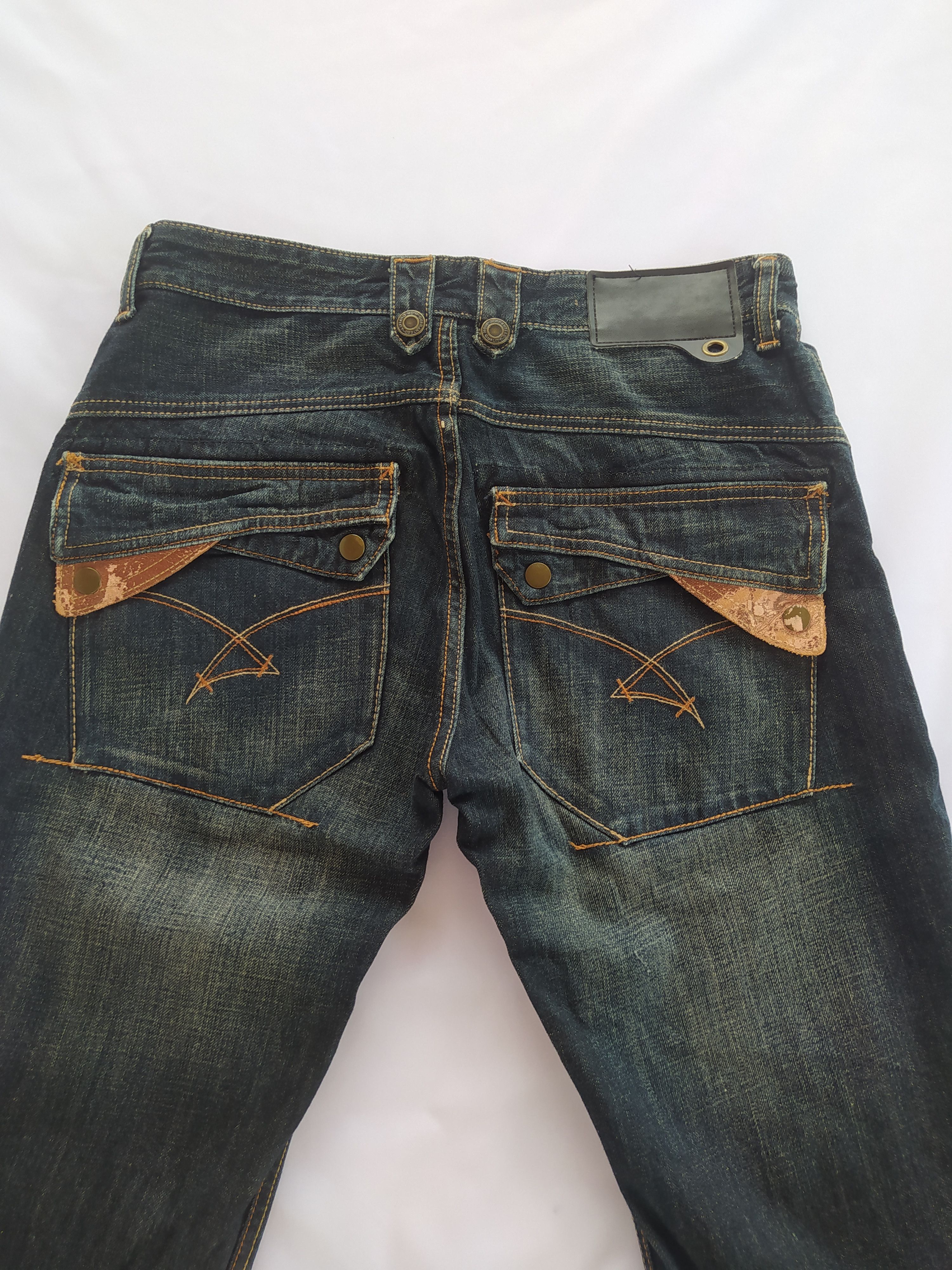 Japanese Brand × Vintage Unnamed denim jeans Size US 30 / EU 46 - 7 Thumbnail