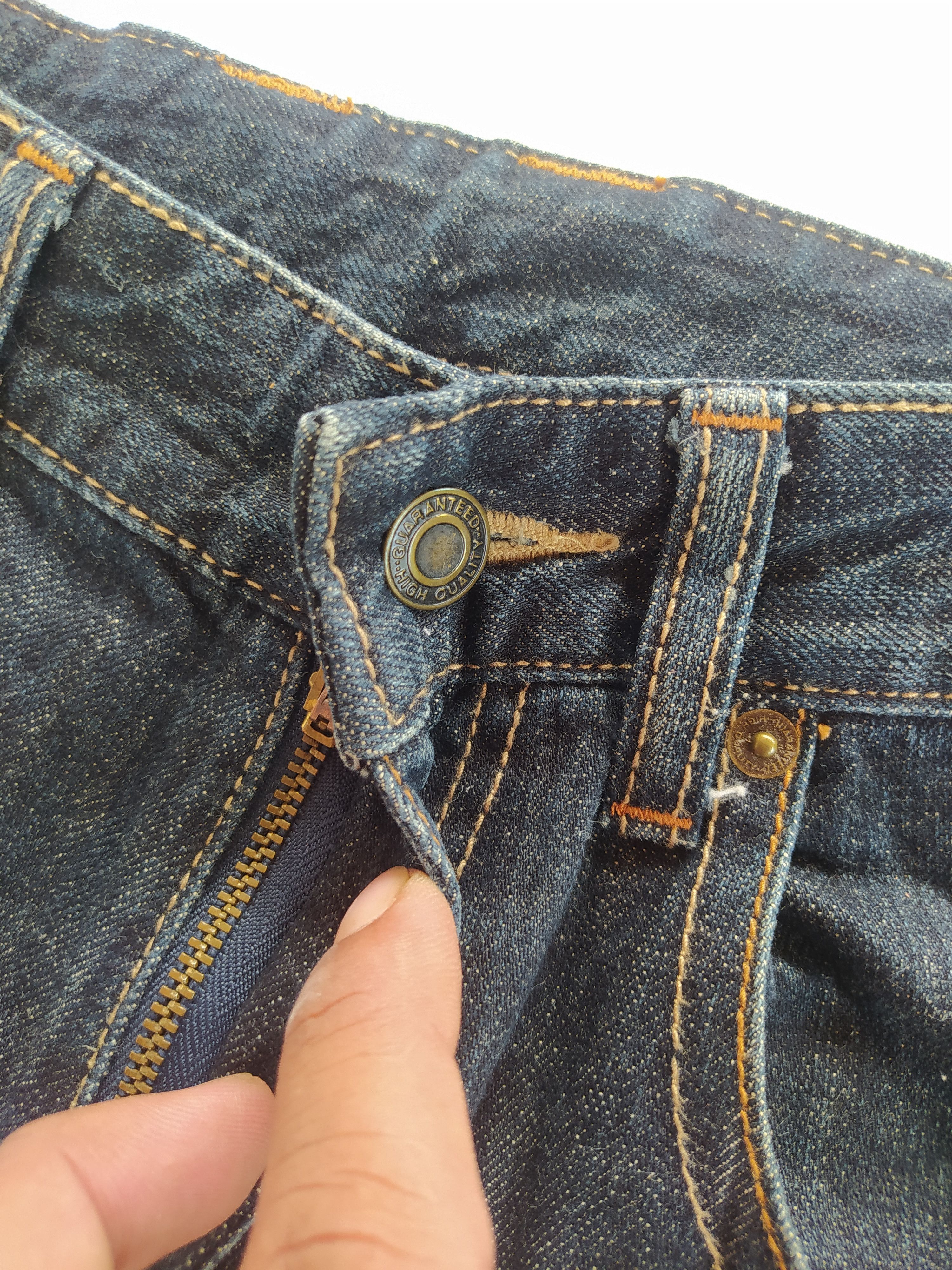 Japanese Brand × Vintage Unnamed denim jeans Size US 30 / EU 46 - 8 Thumbnail